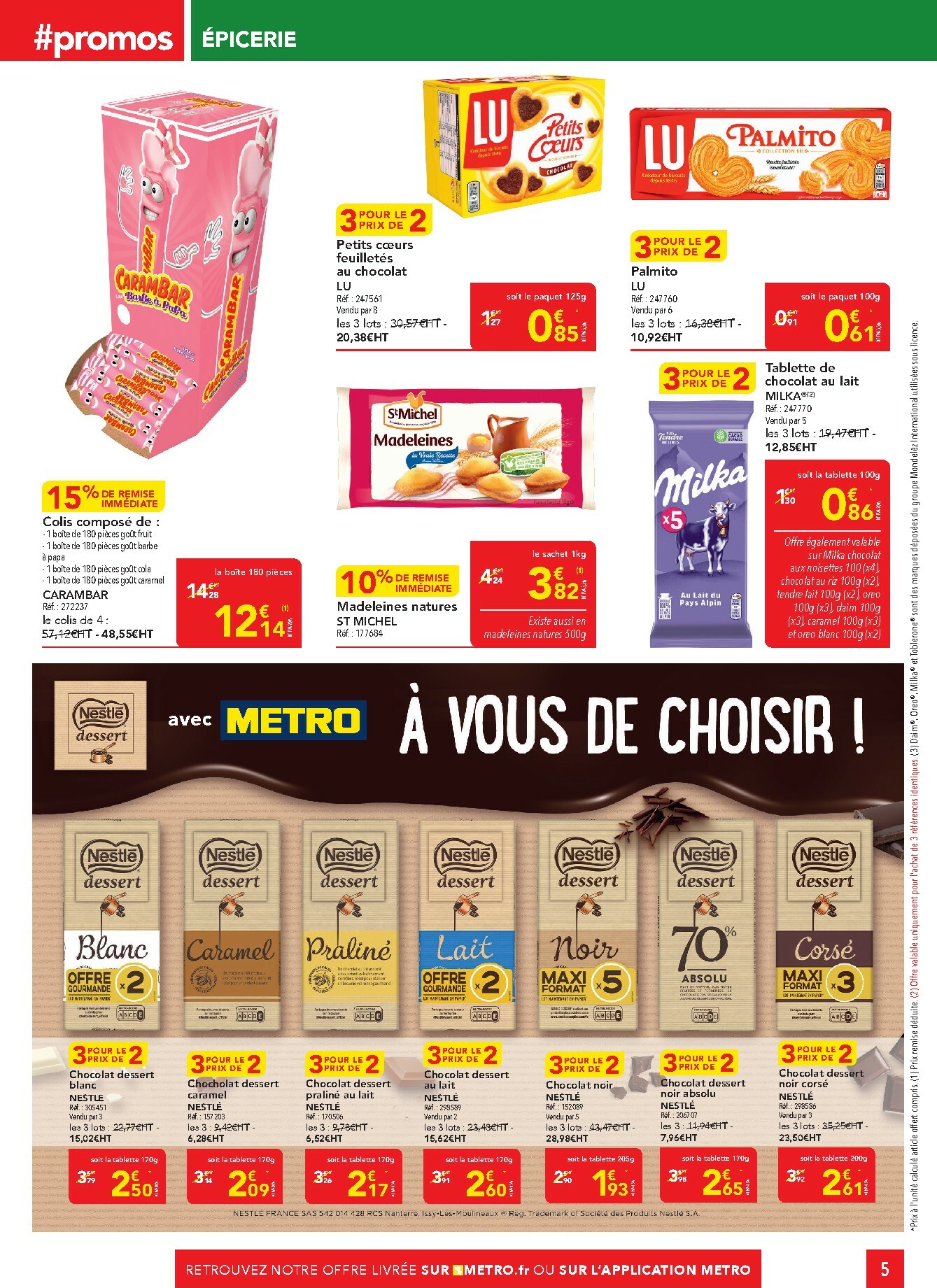 metro - Catalogue Metro - Sélection Promos Revendeurs valable du 02/10 au 15/10 - page: 5