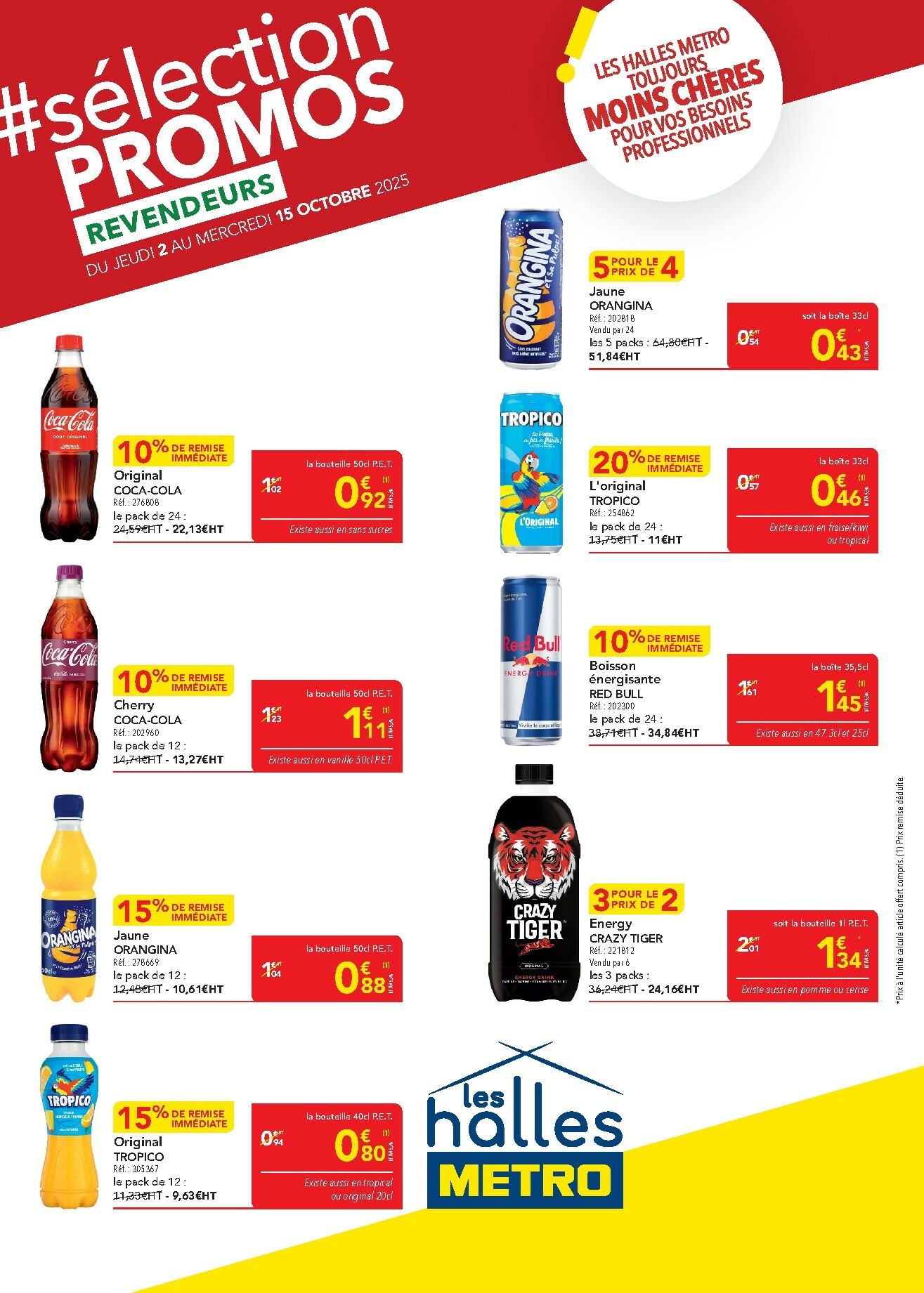 metro - Catalogue Metro - Sélection Promos Revendeurs valable du 02/10 au 15/10