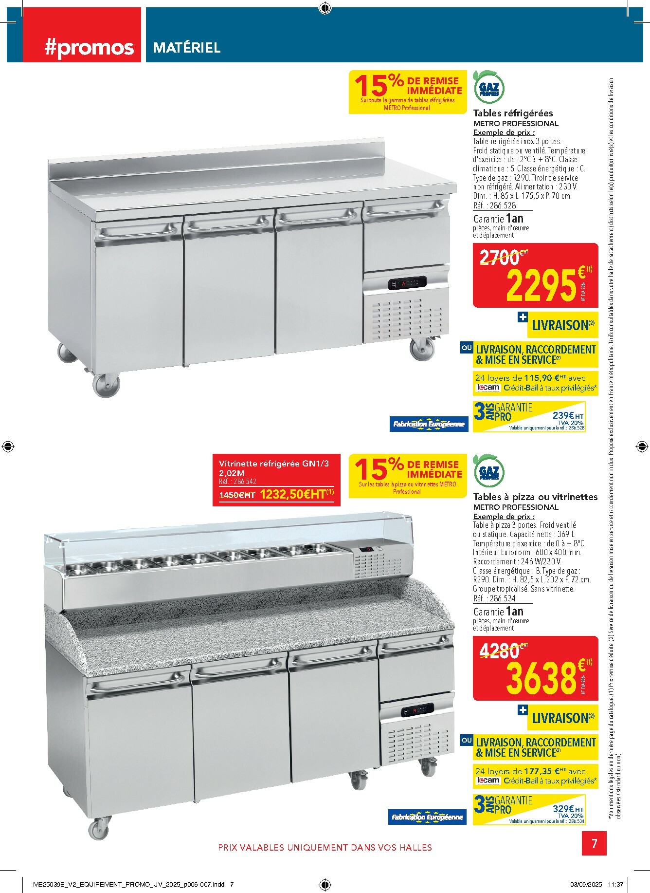 metro - Catalogue Metro - Sélection Promos Equipement valable du 02/10 au 29/10 - page: 7