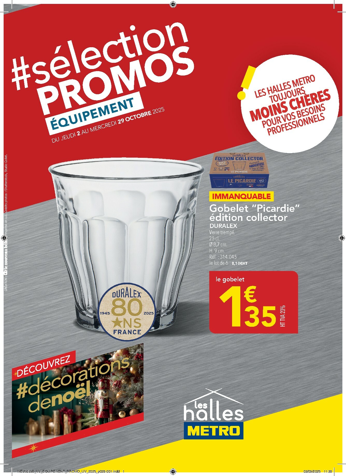 metro - Catalogue Metro - Sélection Promos Equipement valable du 02/10 au 29/10