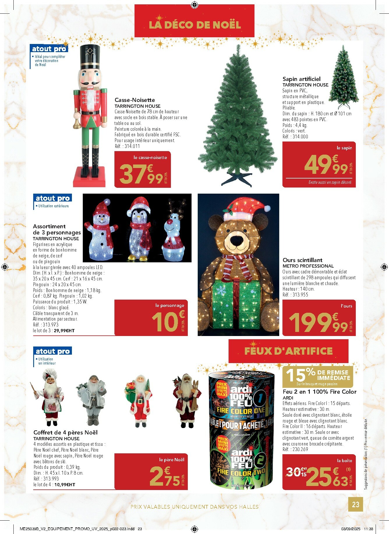 metro - Catalogue Metro - Sélection Promos Equipement valable du 02/10 au 29/10 - page: 23