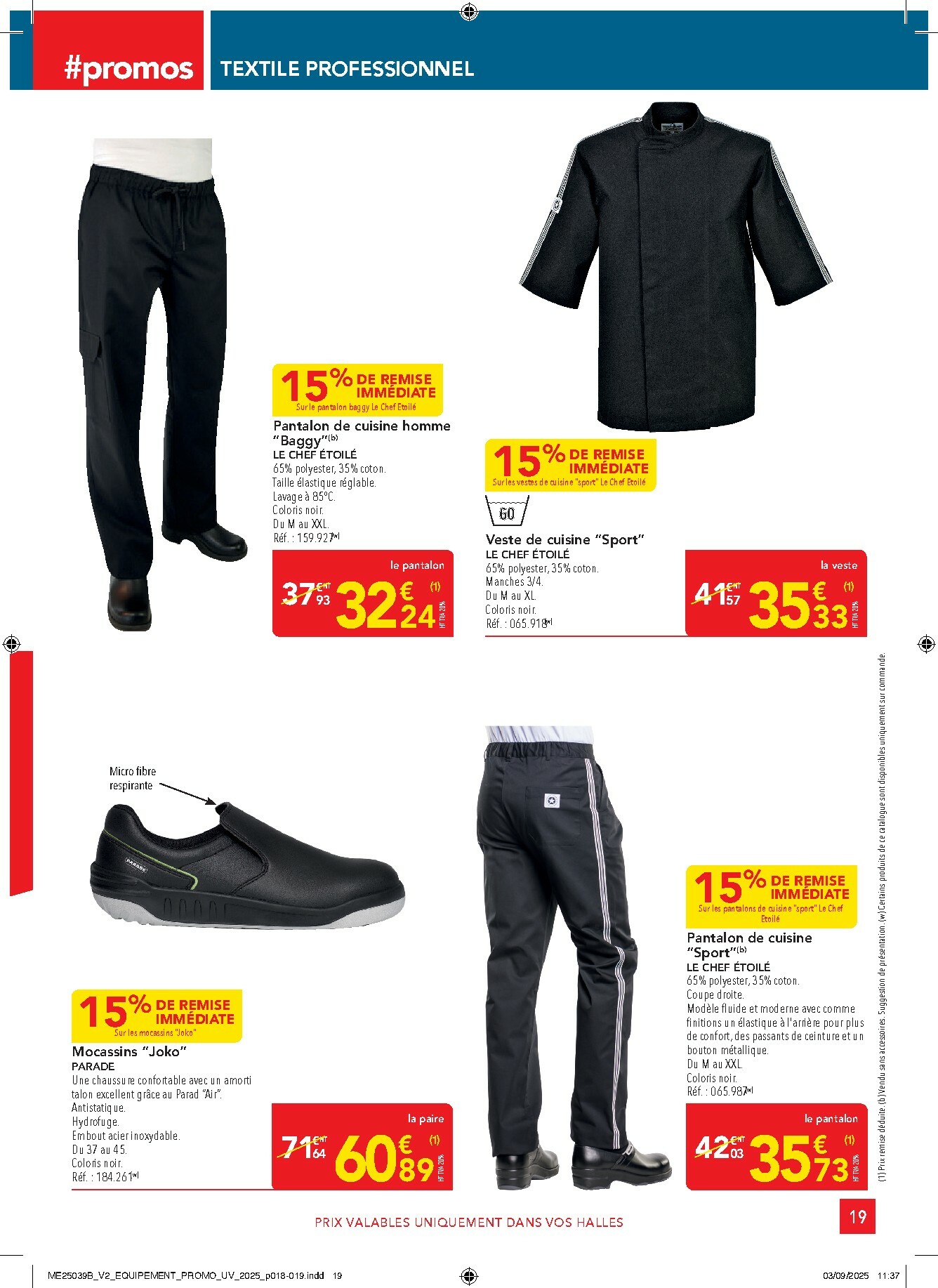 metro - Catalogue Metro - Sélection Promos Equipement valable du 02/10 au 29/10 - page: 19