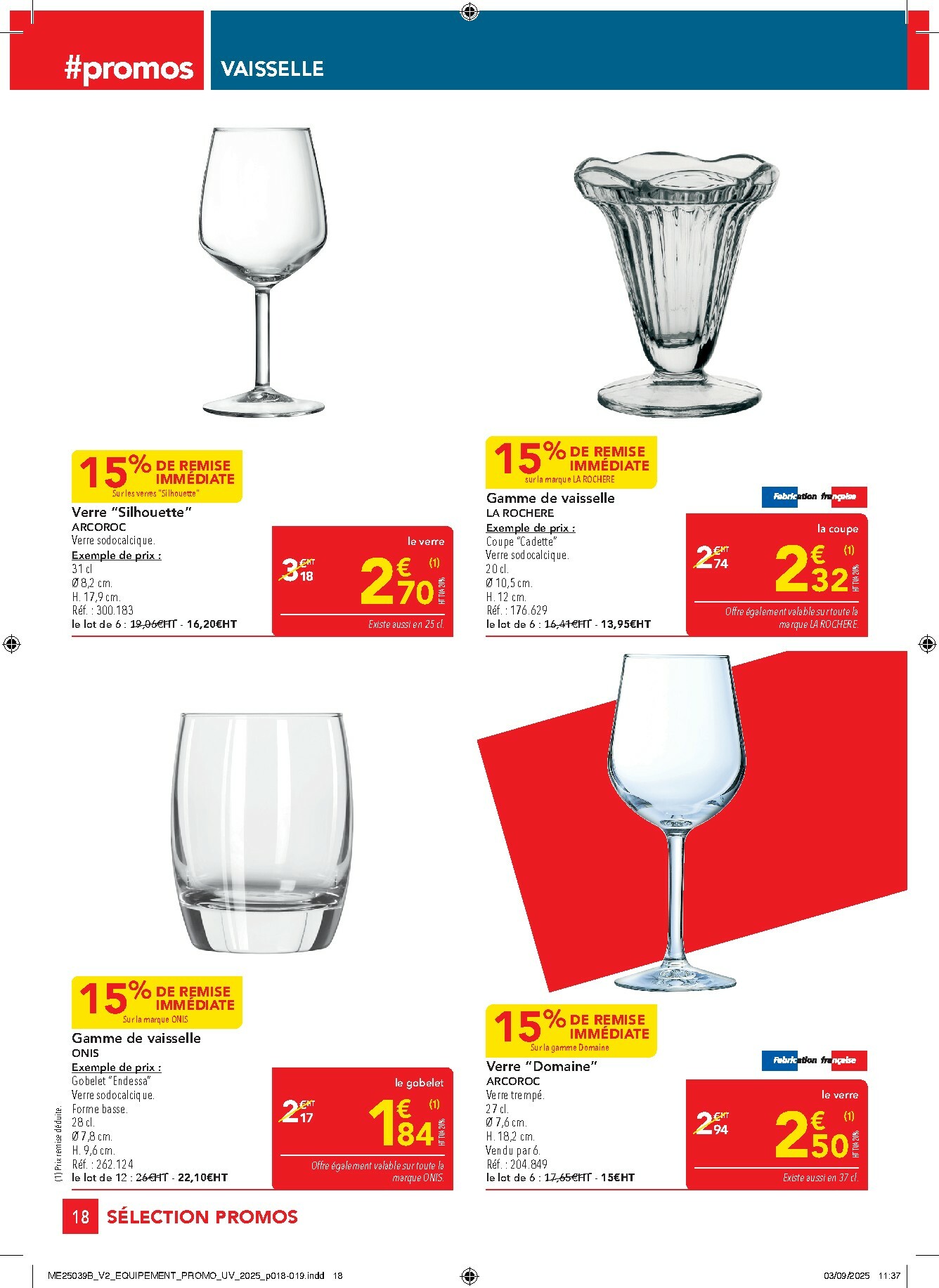 metro - Catalogue Metro - Sélection Promos Equipement valable du 02/10 au 29/10 - page: 18