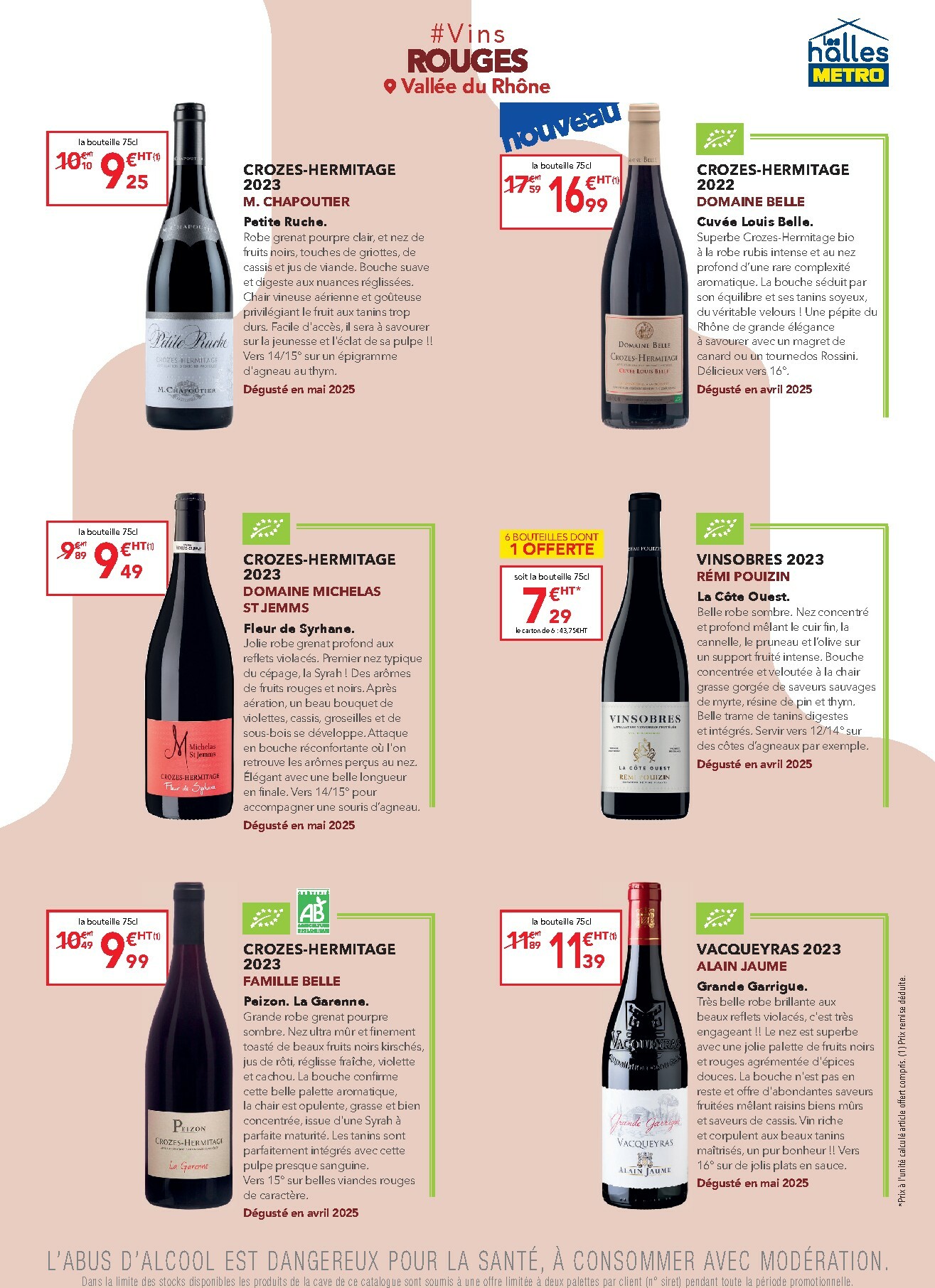 metro - Catalogue Metro - Carte des vins Rhône valable du 02/10 au 25/10 - page: 3