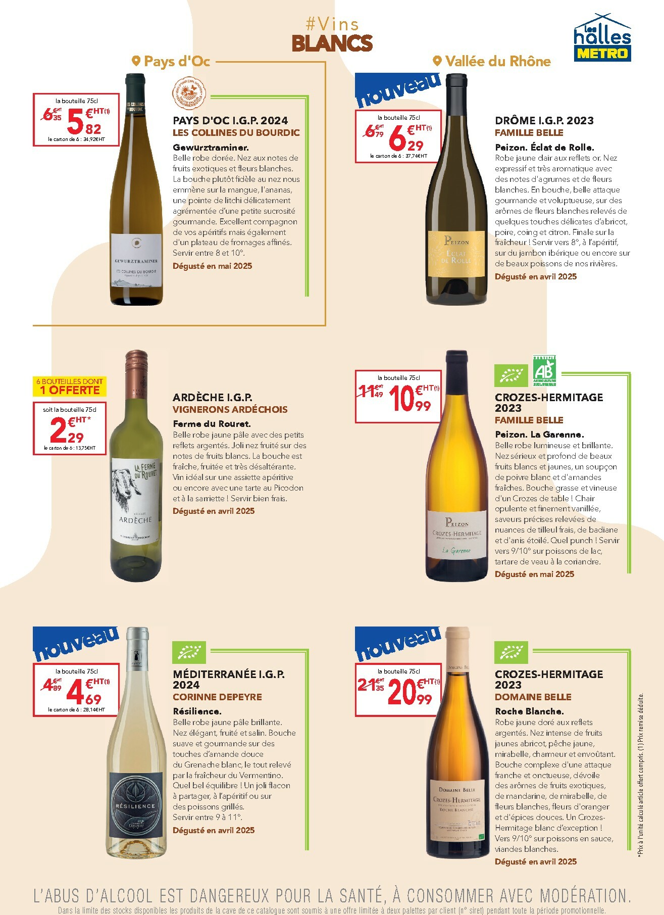 metro - Catalogue Metro - Carte des vins Rhône valable du 02/10 au 25/10 - page: 5