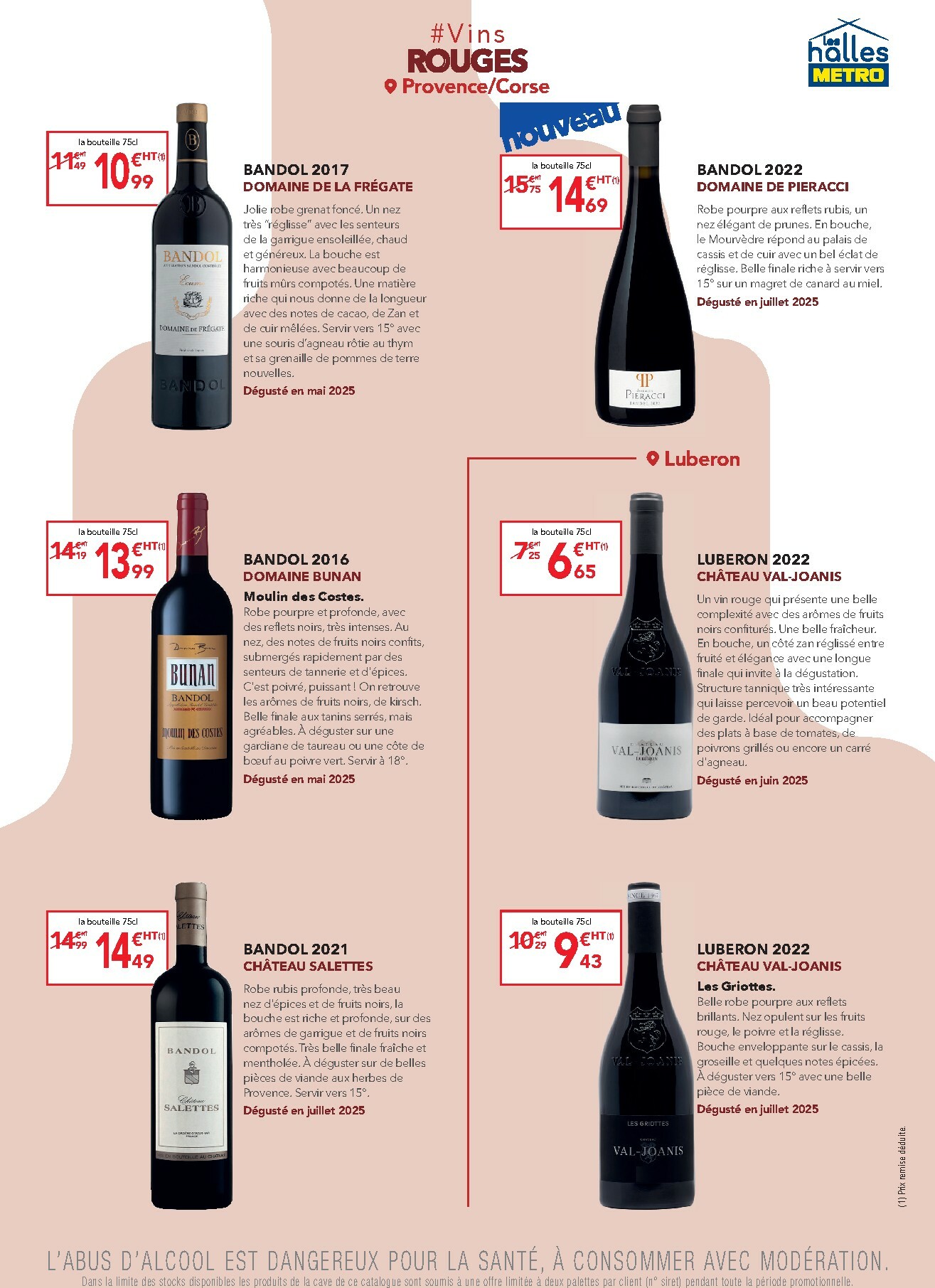 metro - Catalogue Metro - Carte des vins Provence valable du 02/10 au 25/10 - page: 5