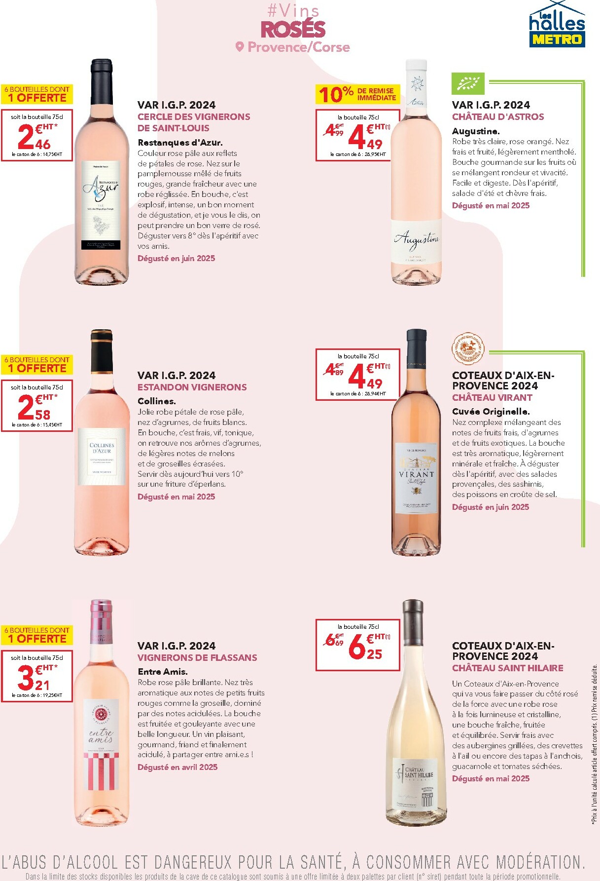 metro - Catalogue Metro - Carte des vins Provence valable du 02/10 au 25/10 - page: 9