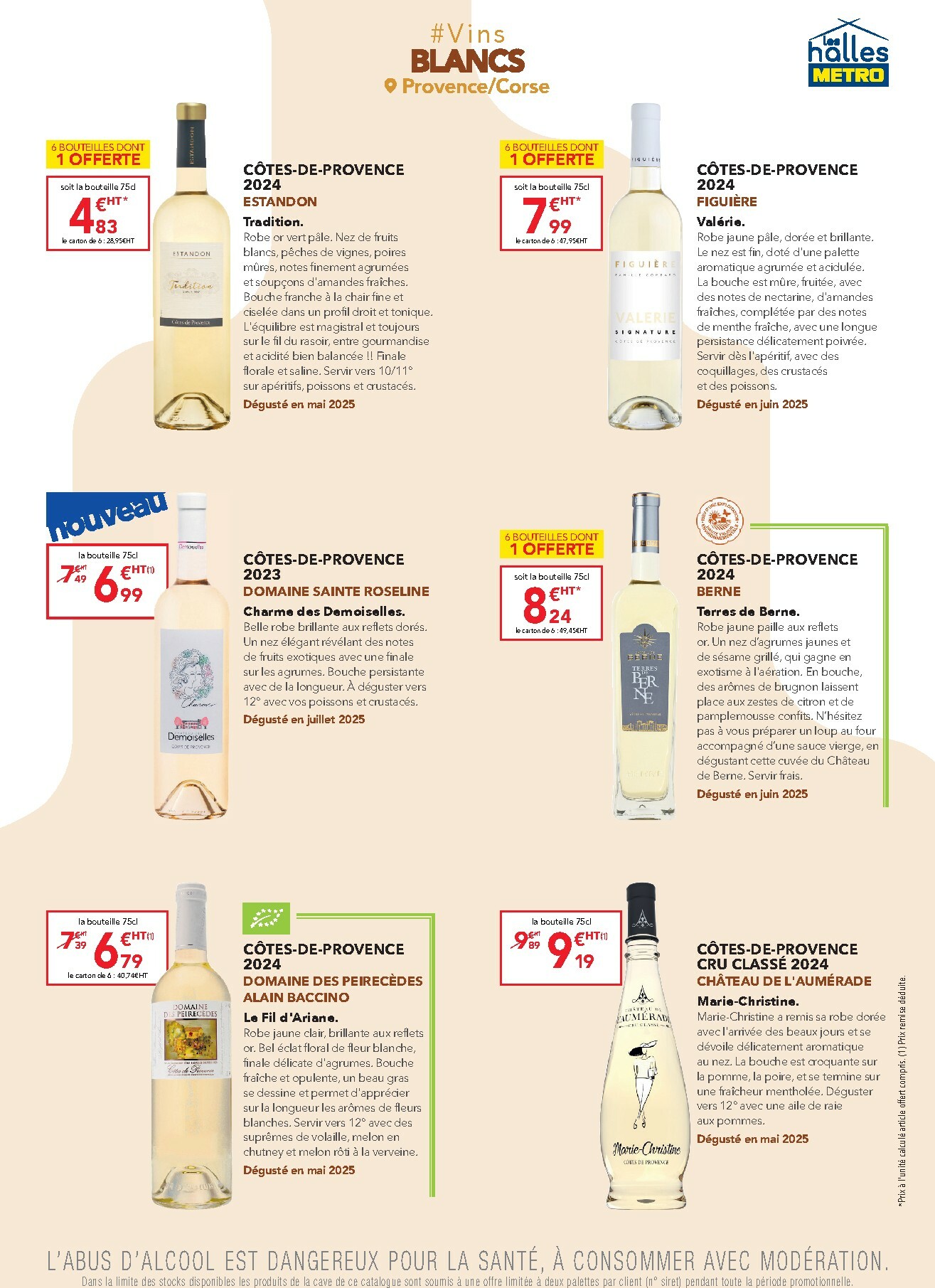 metro - Catalogue Metro - Carte des vins Provence valable du 02/10 au 25/10 - page: 7