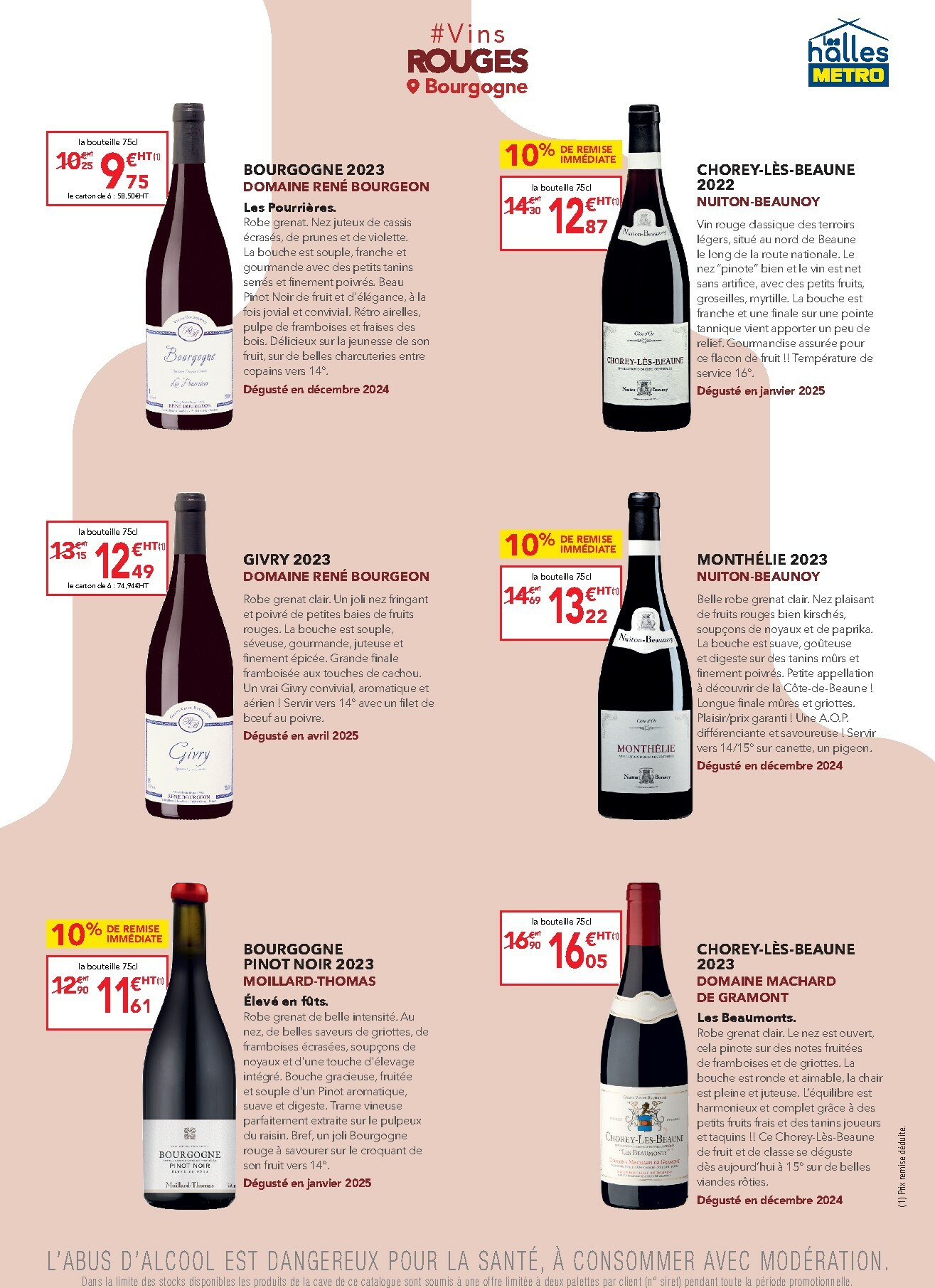 metro - Catalogue Metro - Carte des vins Bourgogne valable du 02/10 au 25/10 - page: 5