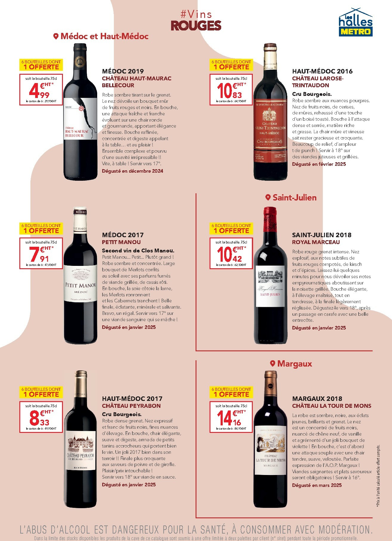 metro - Catalogue Metro - Carte des vins Bordeaux valable du 02/10 au 25/10 - page: 3
