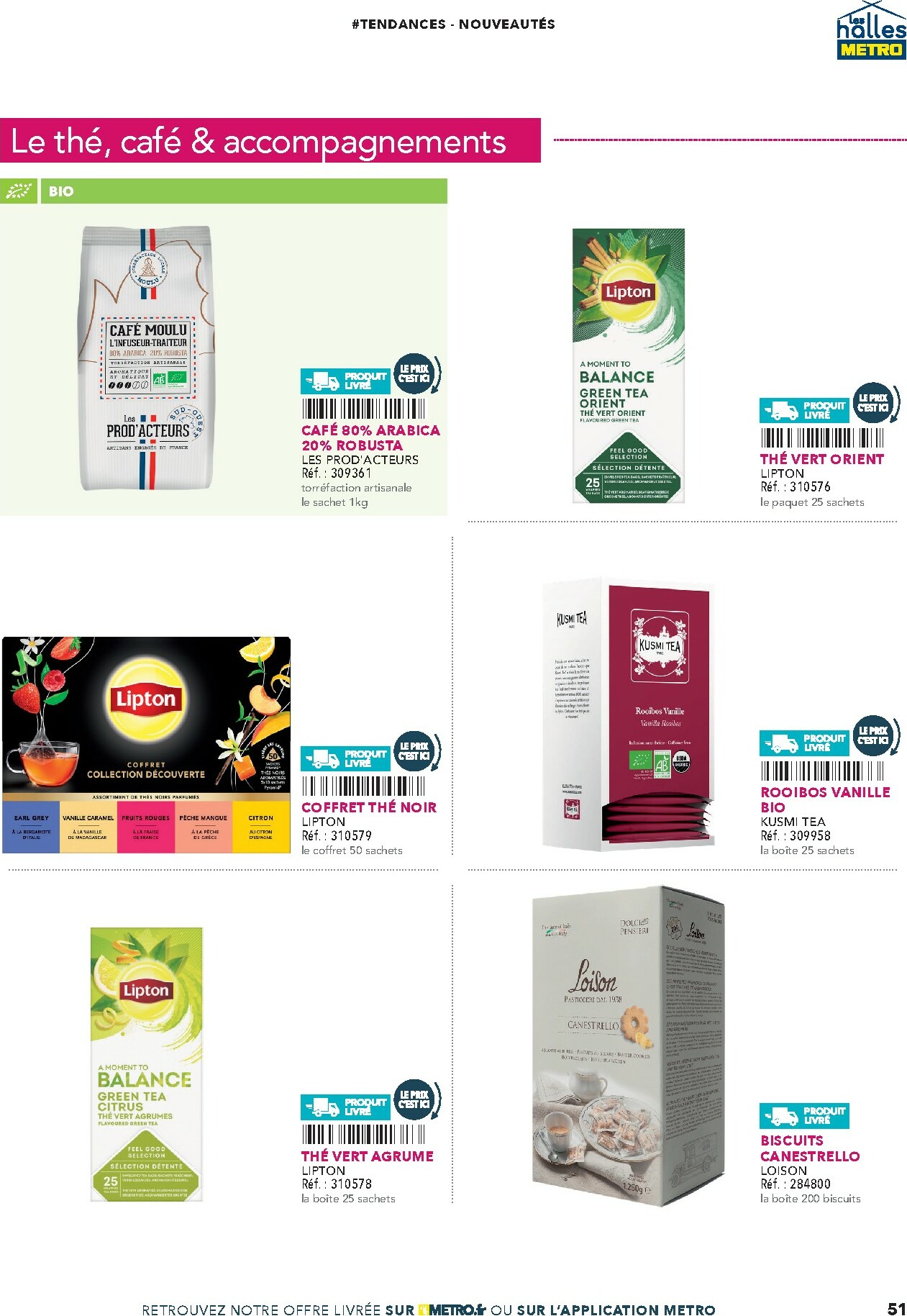 metro - Catalogue Metro - Tendances Nouveautés valable du 02/10 au 31/12 - page: 51
