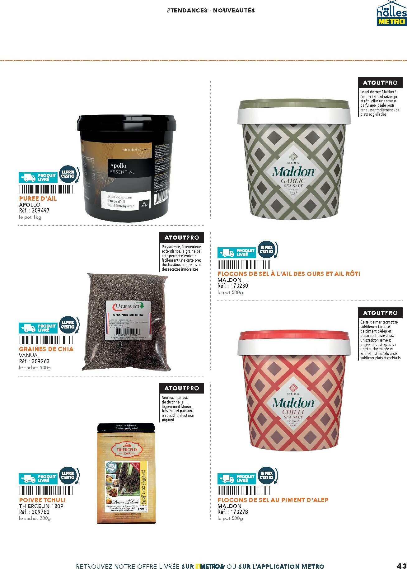 metro - Catalogue Metro - Tendances Nouveautés valable du 02/10 au 31/12 - page: 43