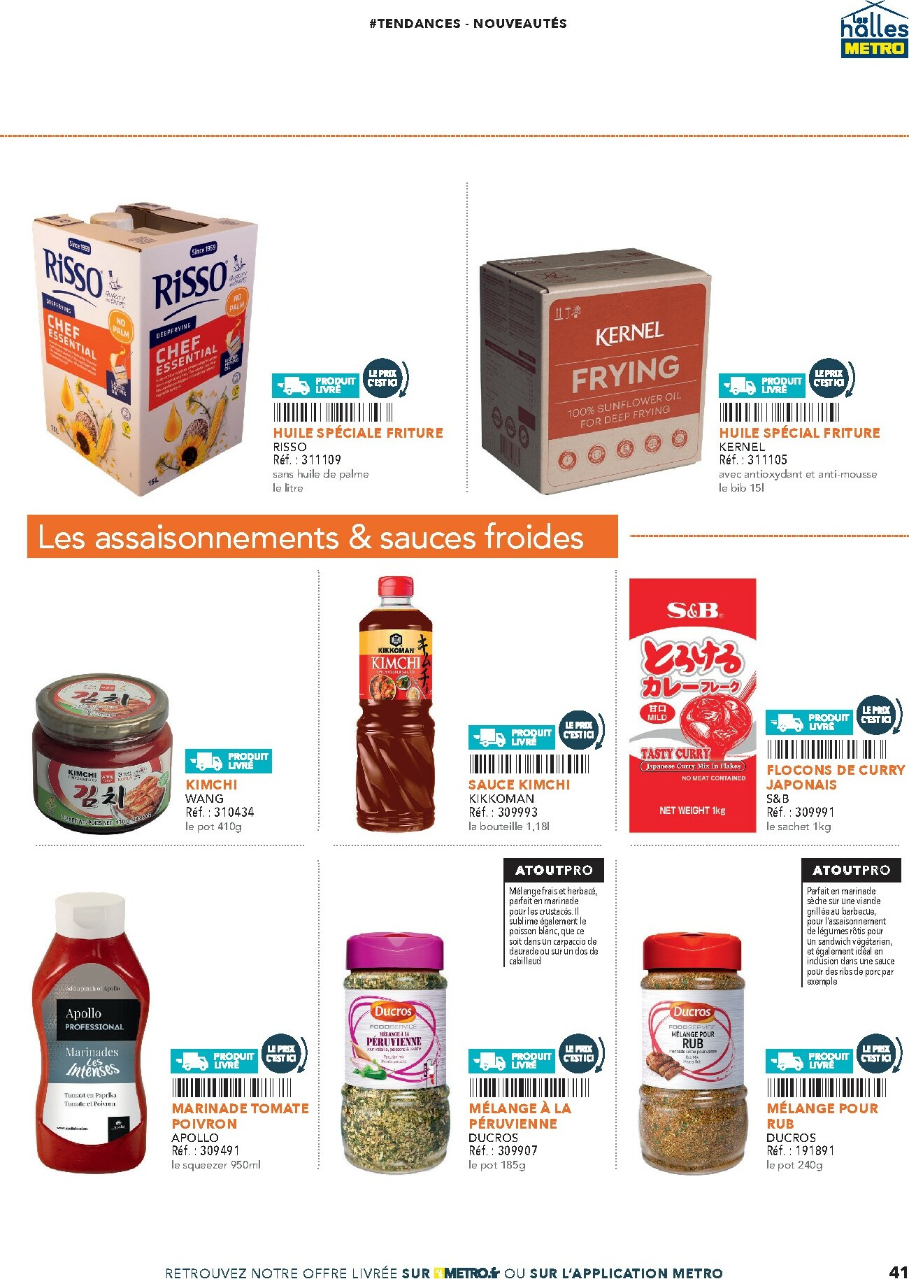 metro - Catalogue Metro - Tendances Nouveautés valable du 02/10 au 31/12 - page: 41
