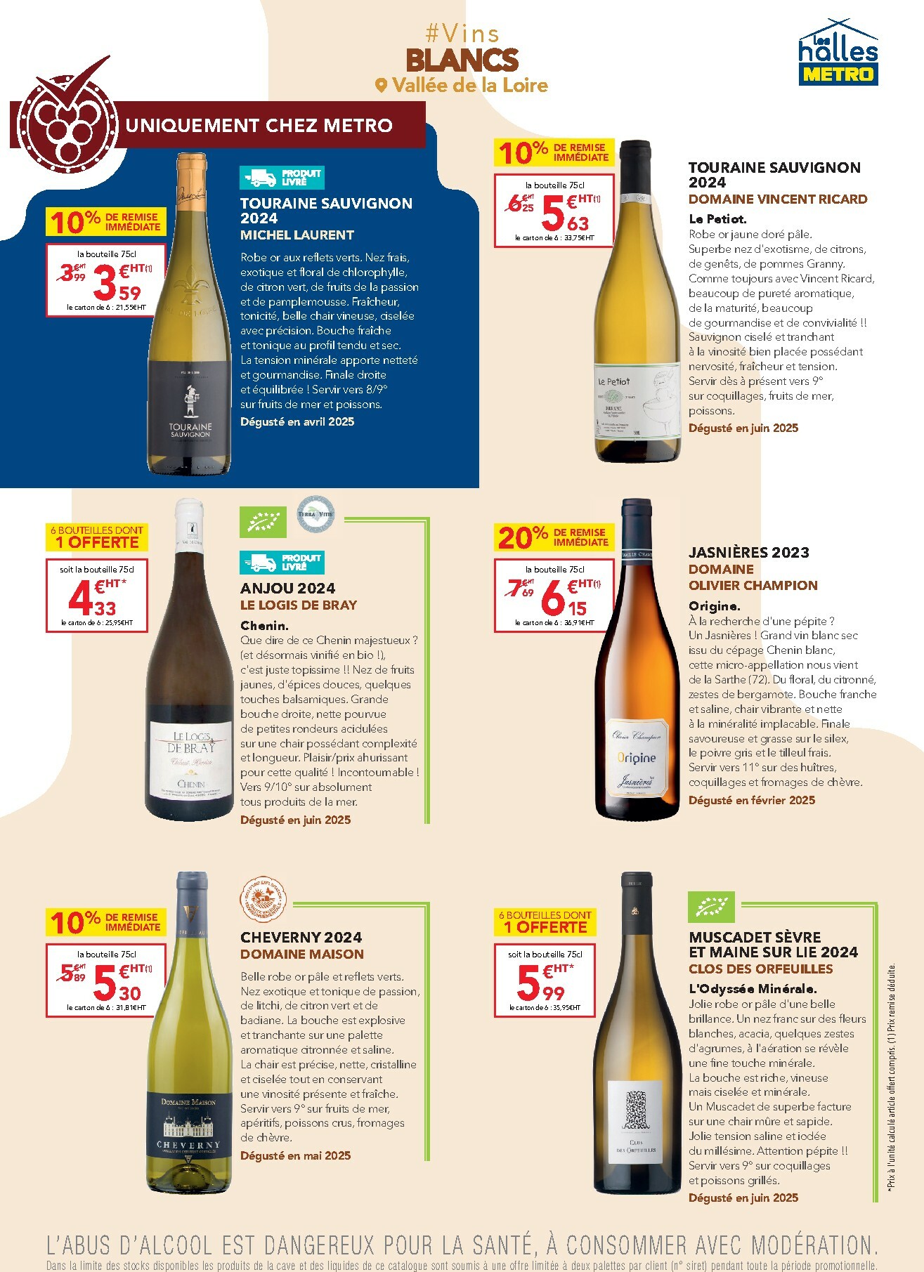 metro - Catalogue Metro - Carte des vins valable du 02/10 au 25/10 - page: 33