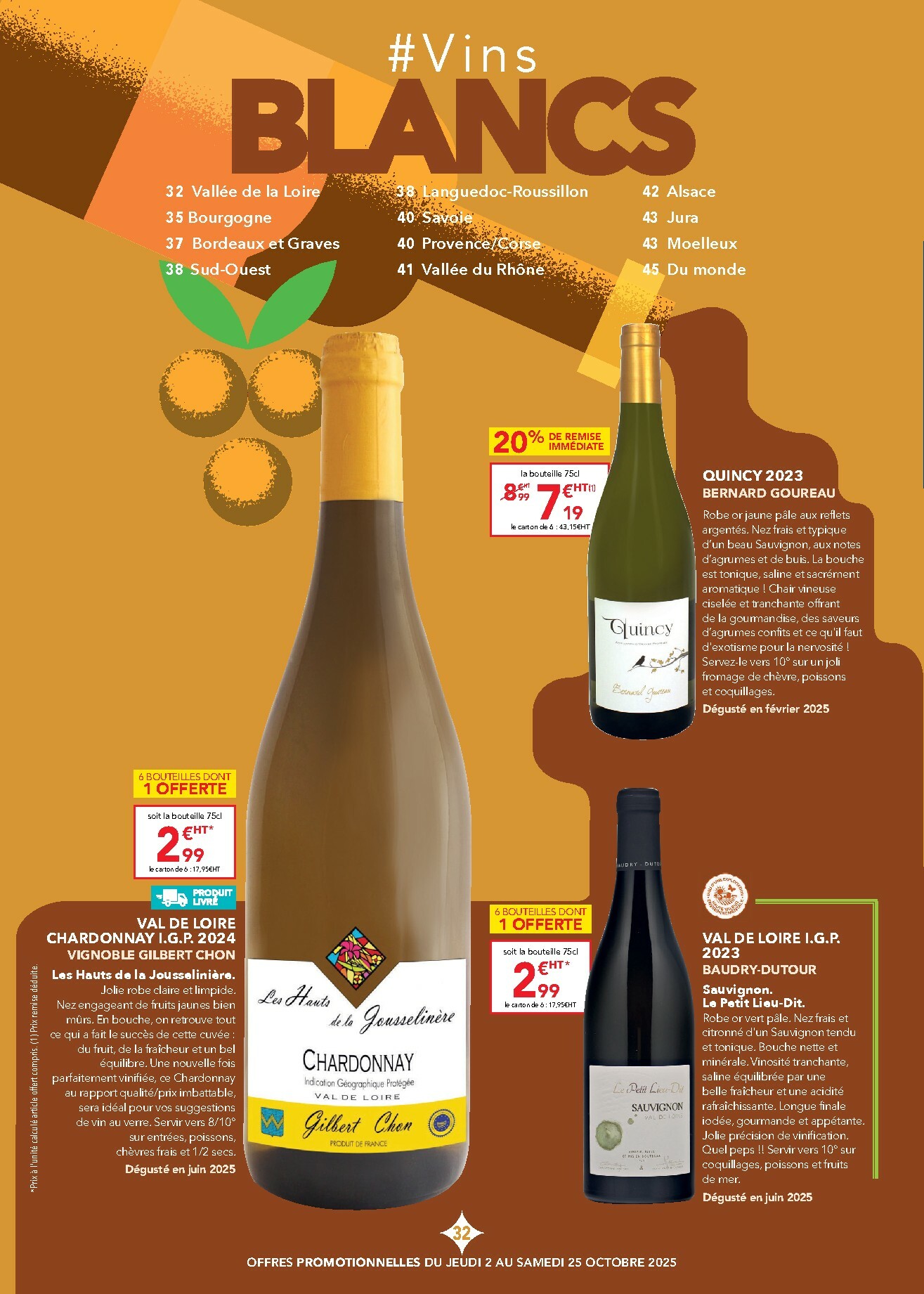 metro - Catalogue Metro - Carte des vins valable du 02/10 au 25/10 - page: 32