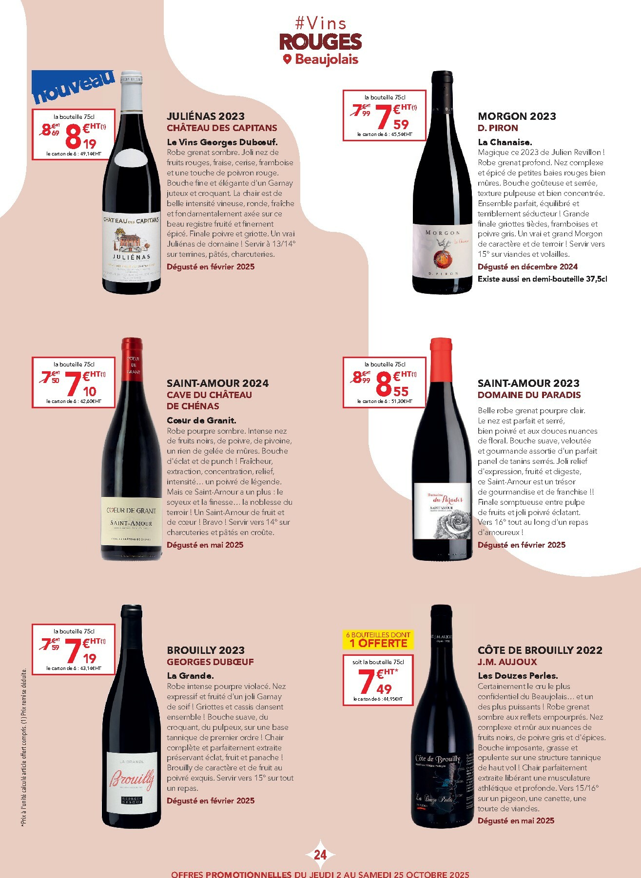 metro - Catalogue Metro - Carte des vins valable du 02/10 au 25/10 - page: 24