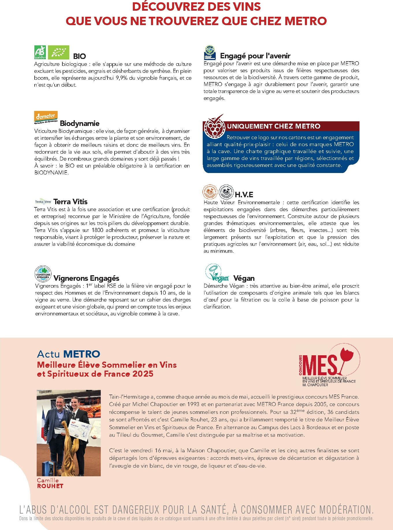 metro - Catalogue Metro - Carte des vins valable du 02/10 au 25/10 - page: 3