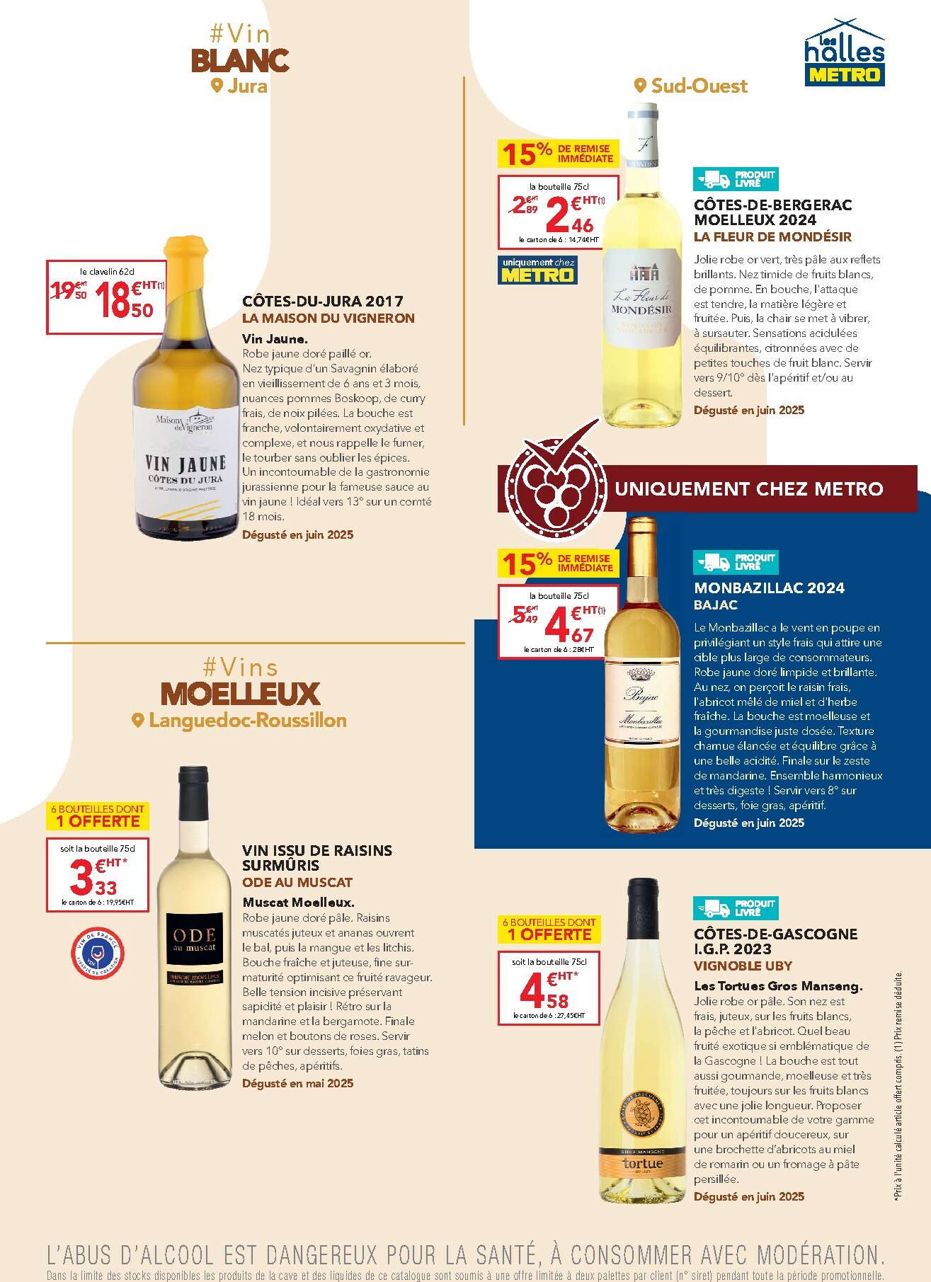 metro - Catalogue Metro - Carte des vins valable du 02/10 au 25/10 - page: 43