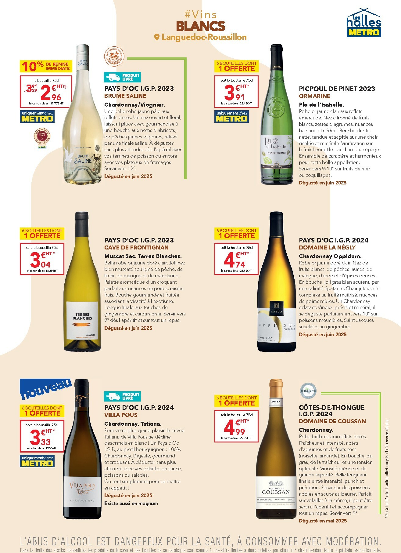metro - Catalogue Metro - Carte des vins valable du 02/10 au 25/10 - page: 39