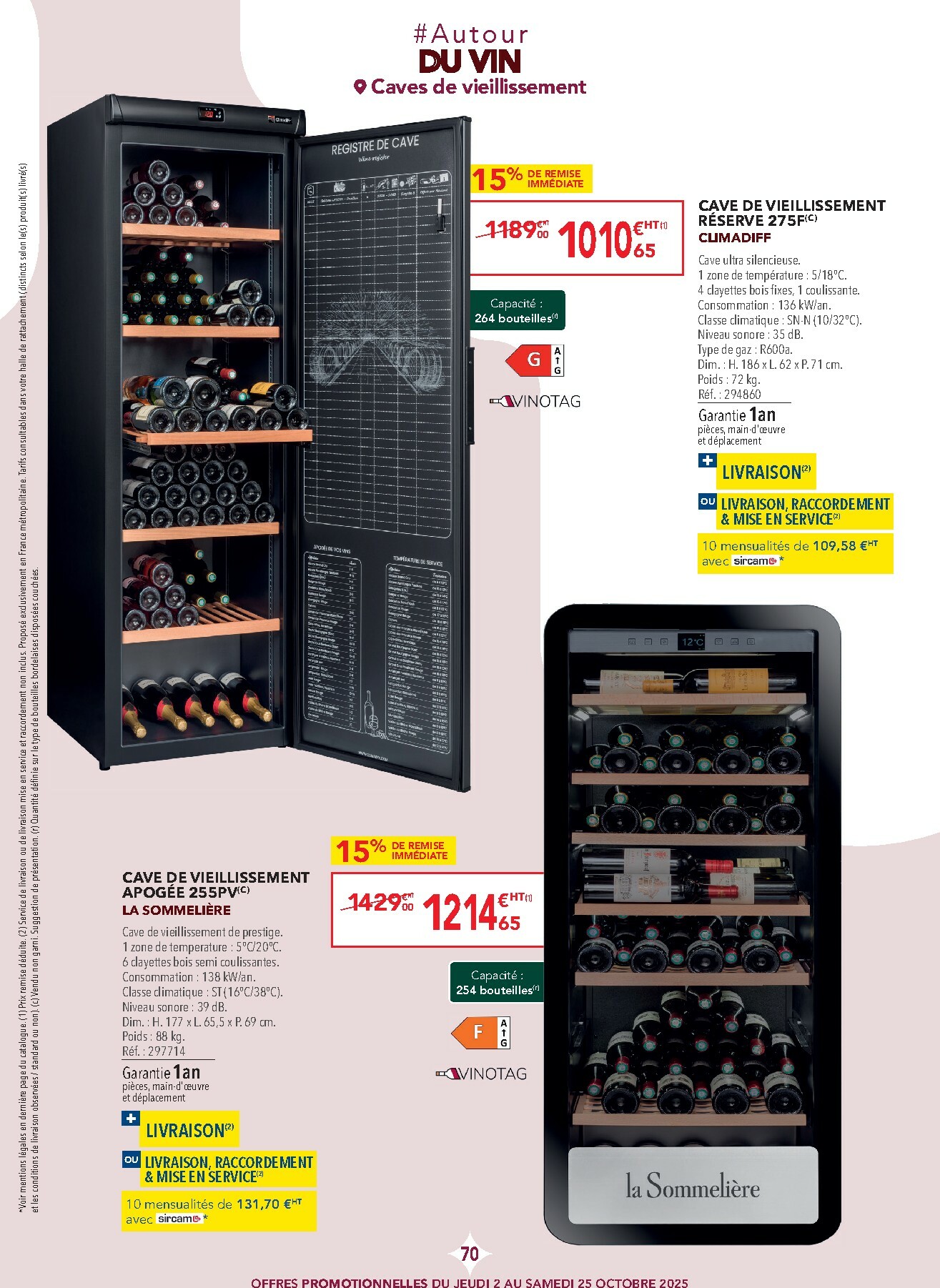 metro - Catalogue Metro - Carte des vins valable du 02/10 au 25/10 - page: 70