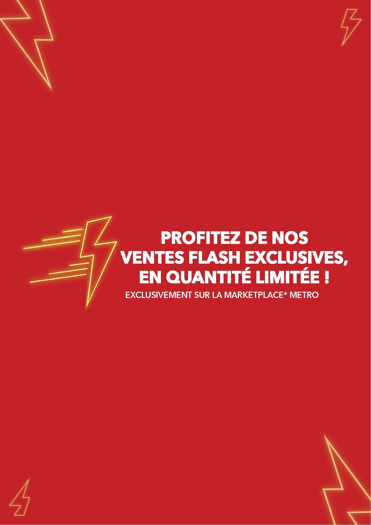 metro - Catalogue Metro - Offres Flash Marketplace valable du 09/10 au 22/10 - page: 2