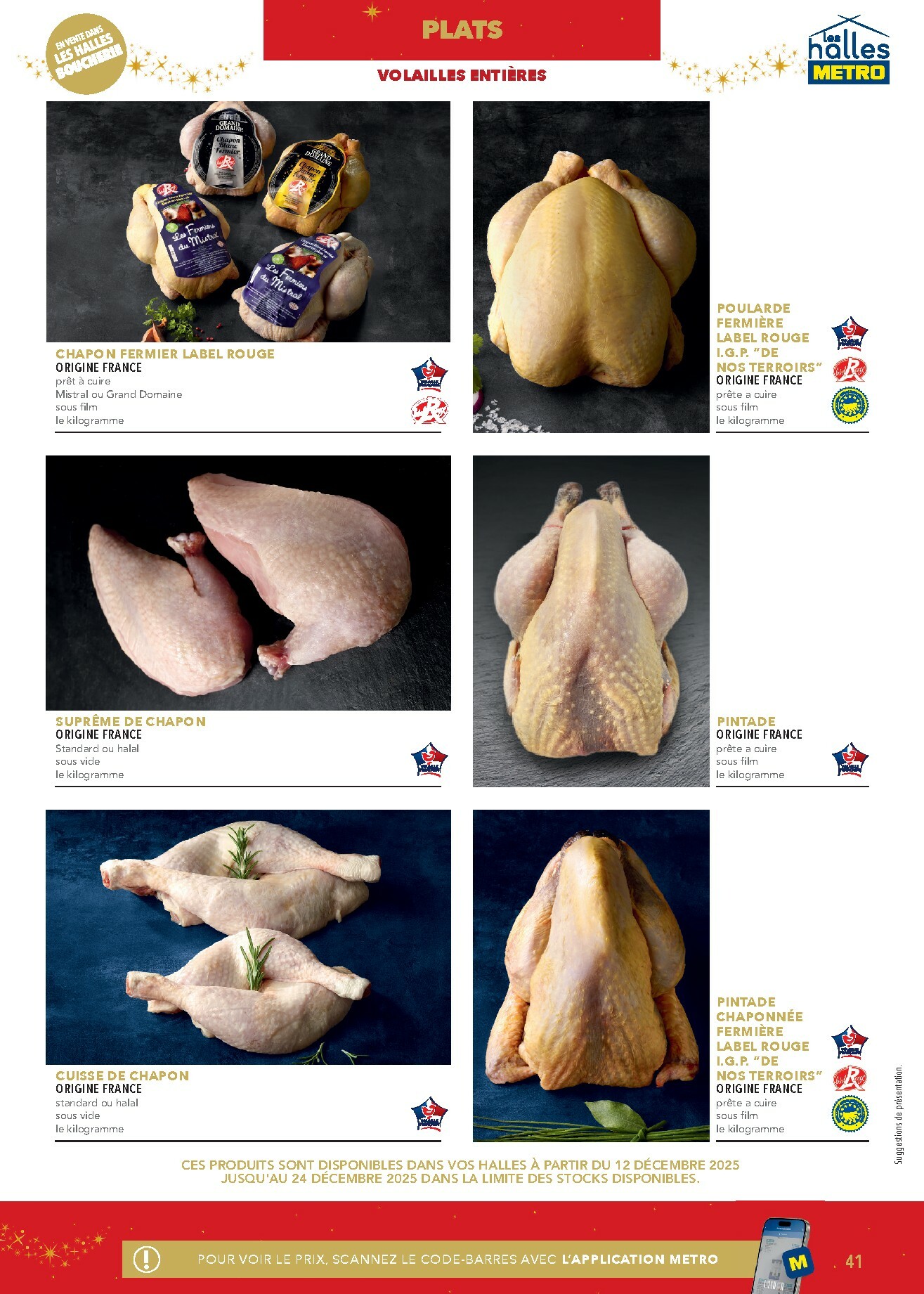 metro - Catalogue Metro - Le Savoir-Fetes valable du 16/10 au 31/12 - page: 41 metro - Catalogue Metro - Le Savoir-Fetes valable du 16/10 au 31/12 - page: 41