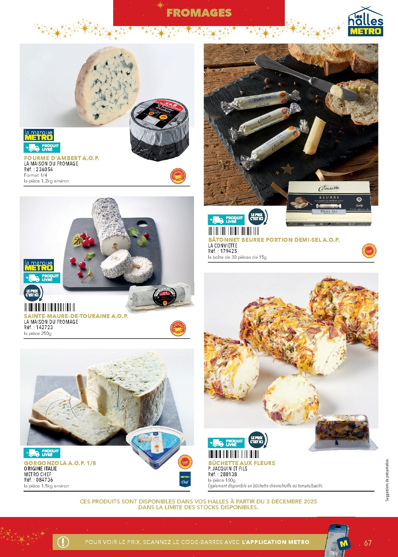 metro - Catalogue Metro - Le Savoir-Fetes valable du 16/10 au 31/12 - page: 67 metro - Catalogue Metro - Le Savoir-Fetes valable du 16/10 au 31/12 - page: 67