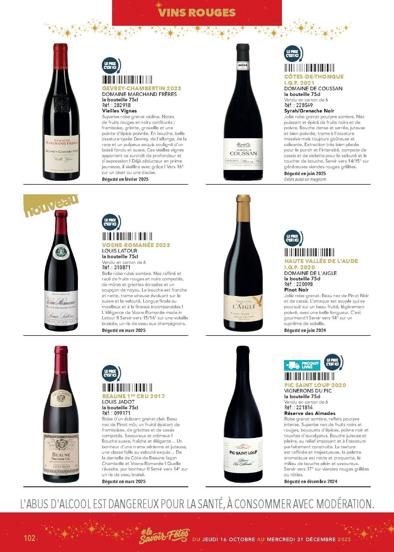 metro - Catalogue Metro - Le Savoir-Fetes valable du 16/10 au 31/12 - page: 102 metro - Catalogue Metro - Le Savoir-Fetes valable du 16/10 au 31/12 - page: 102