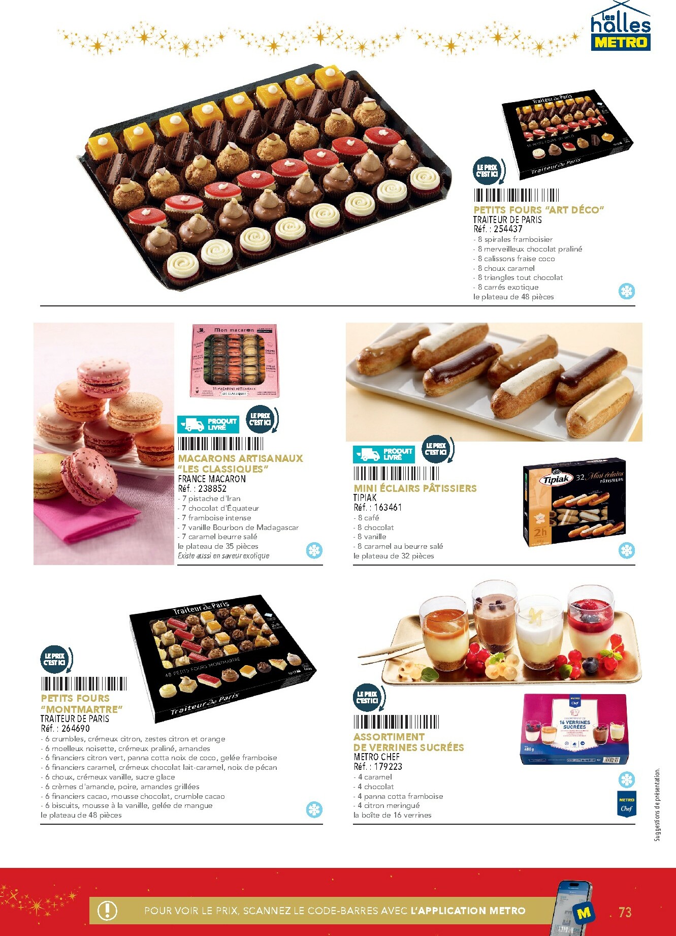 metro - Catalogue Metro - Le Savoir-Fetes valable du 16/10 au 31/12 - page: 73 metro - Catalogue Metro - Le Savoir-Fetes valable du 16/10 au 31/12 - page: 73