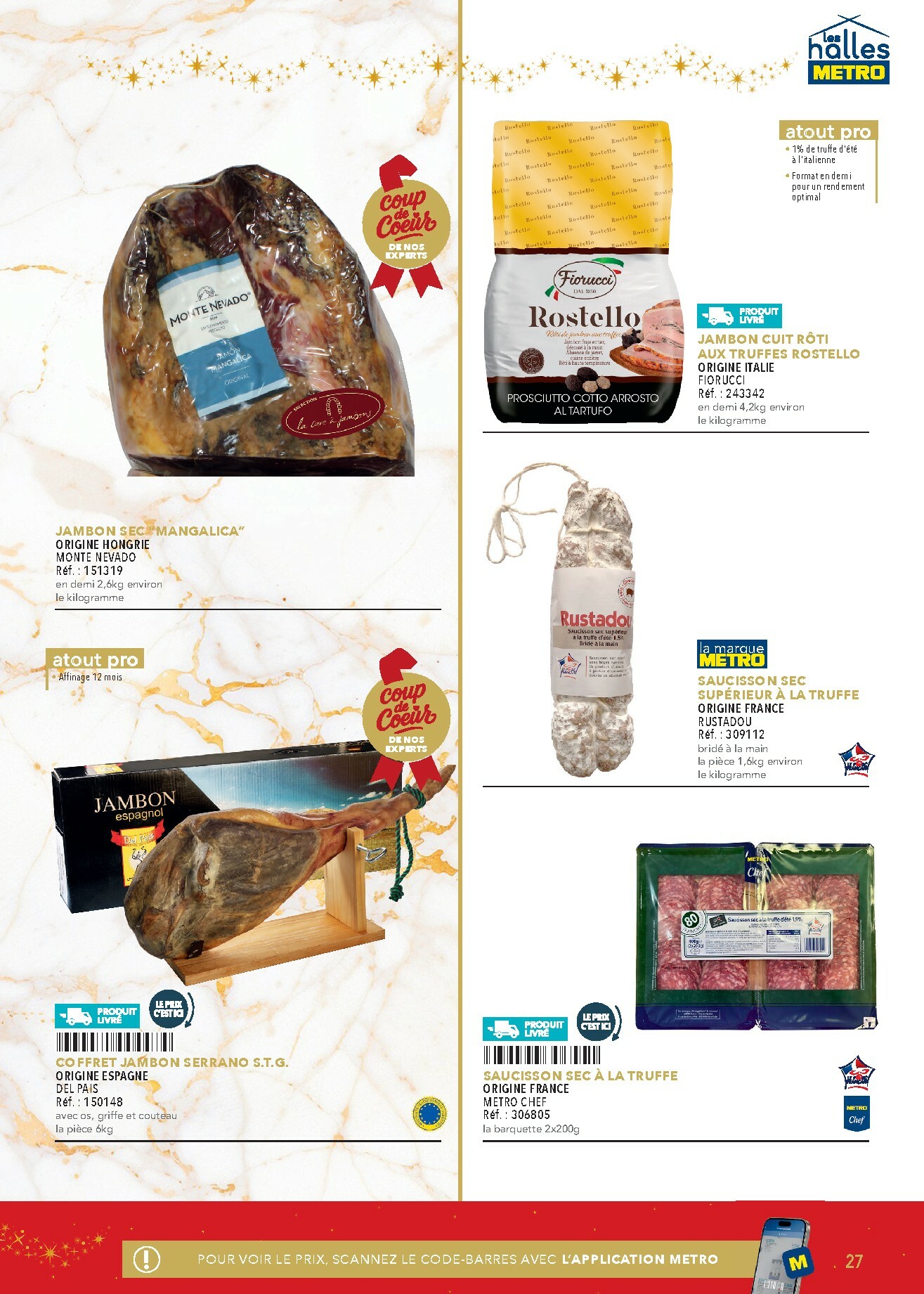 metro - Catalogue Metro - Le Savoir-Fetes valable du 16/10 au 31/12 - page: 27 metro - Catalogue Metro - Le Savoir-Fetes valable du 16/10 au 31/12 - page: 27