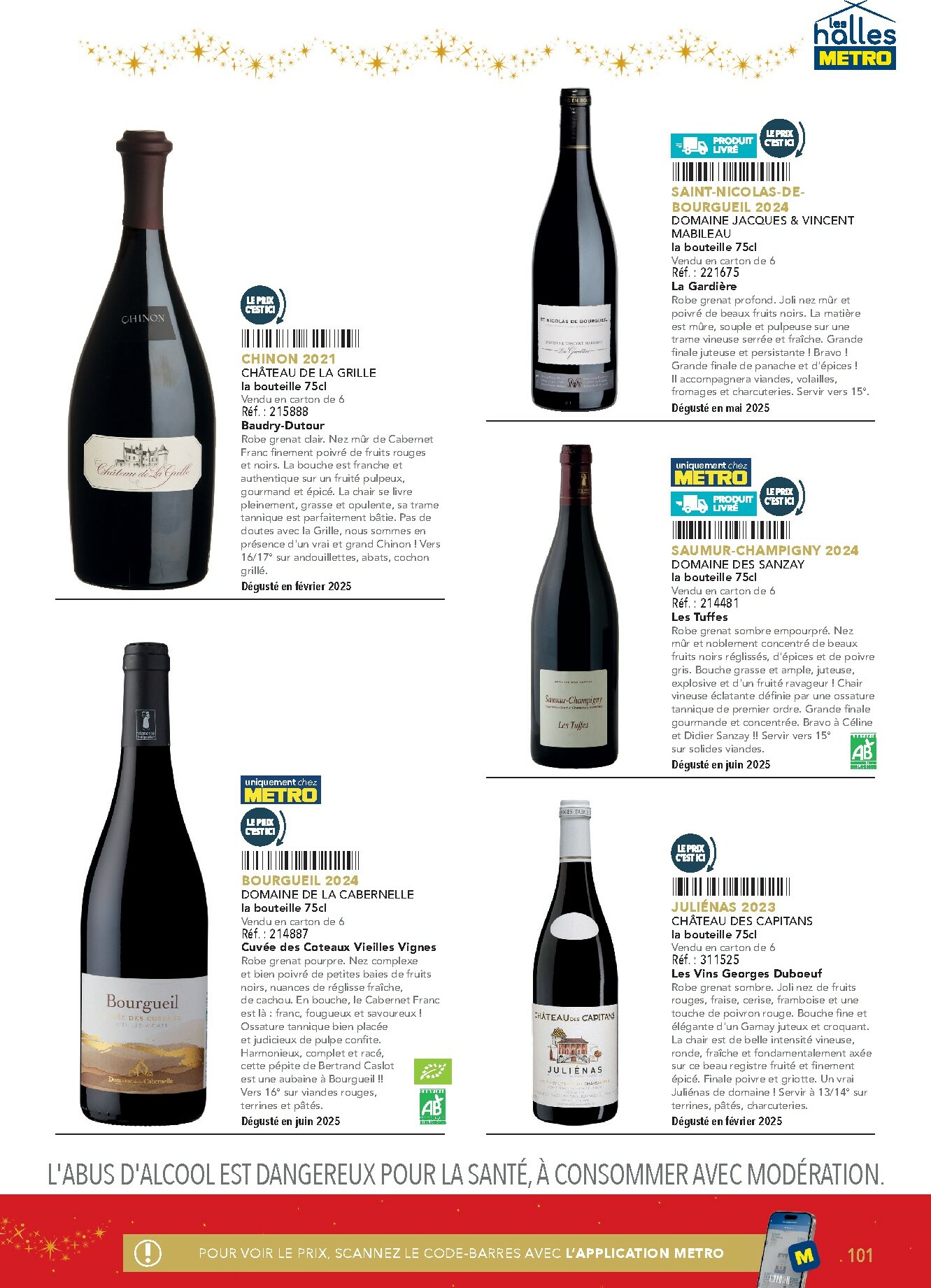 metro - Catalogue Metro - Le Savoir-Fetes valable du 16/10 au 31/12 - page: 101 metro - Catalogue Metro - Le Savoir-Fetes valable du 16/10 au 31/12 - page: 101