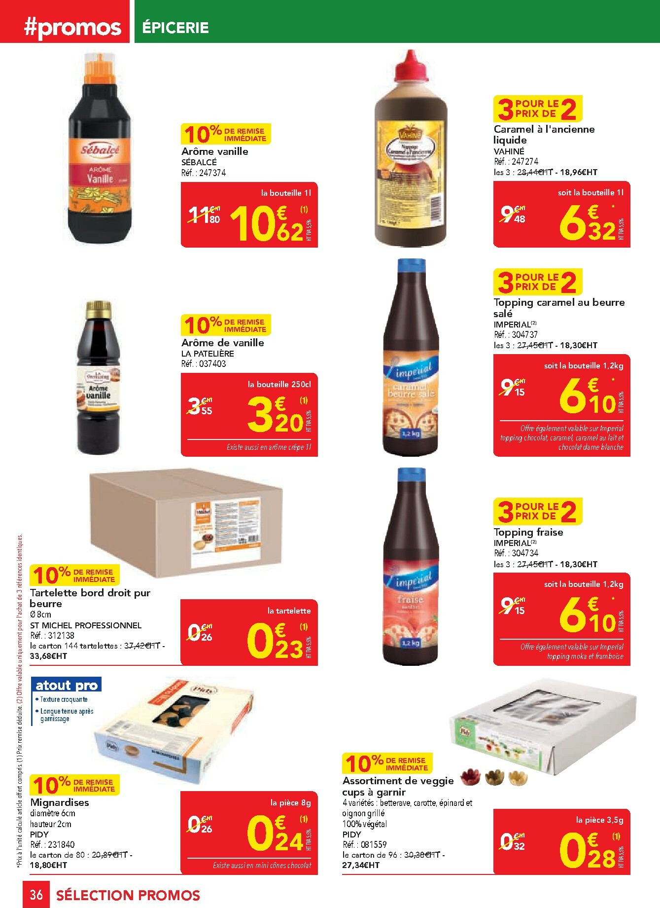 metro - Catalogue Metro - Sélection Promos Restauration valable du 30/10 au 26/11 - page: 36 metro - Catalogue Metro - Sélection Promos Restauration valable du 30/10 au 26/11 - page: 36