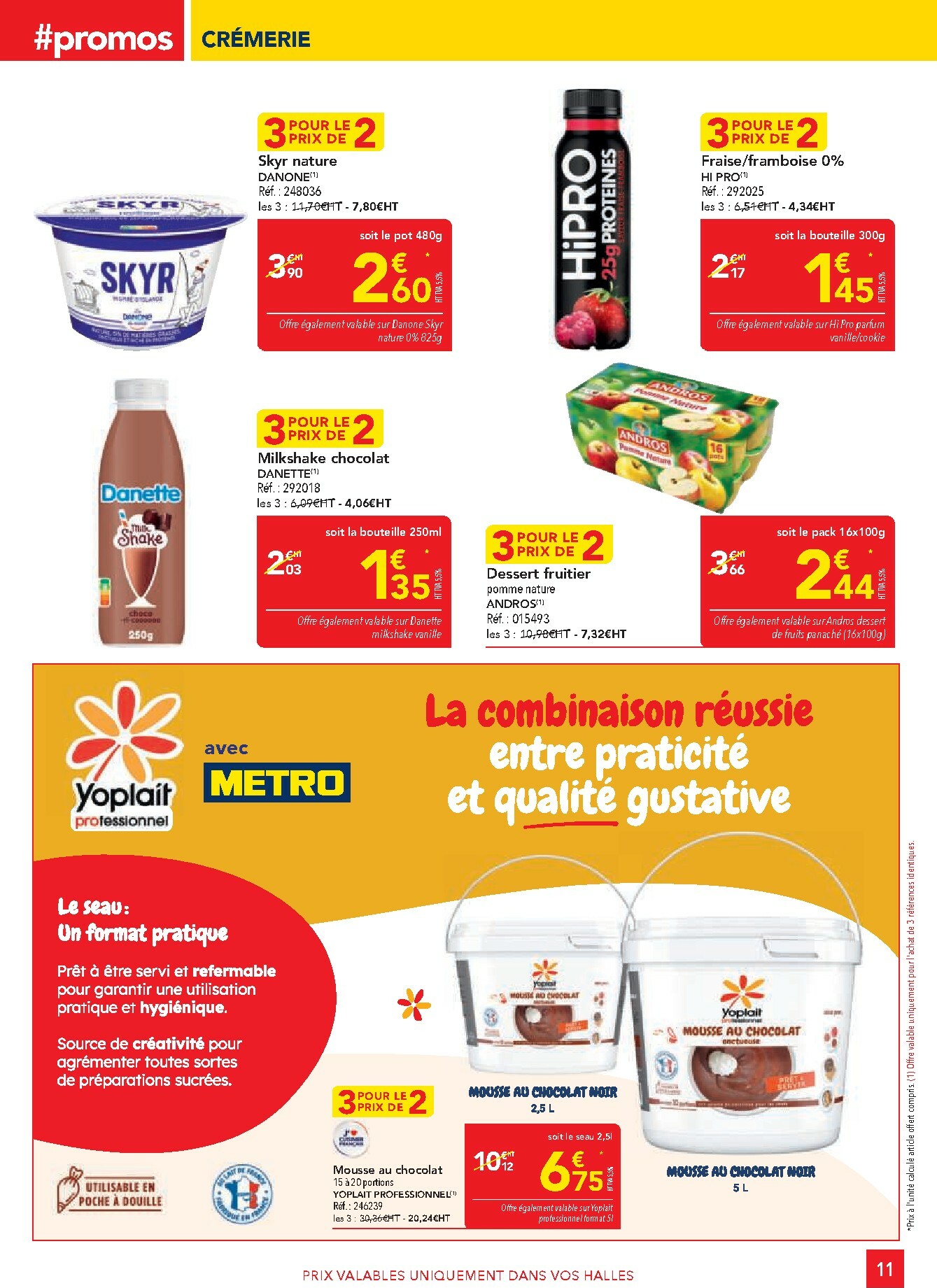 metro - Catalogue Metro - Sélection Promos Restauration valable du 30/10 au 26/11 - page: 11 metro - Catalogue Metro - Sélection Promos Restauration valable du 30/10 au 26/11 - page: 11