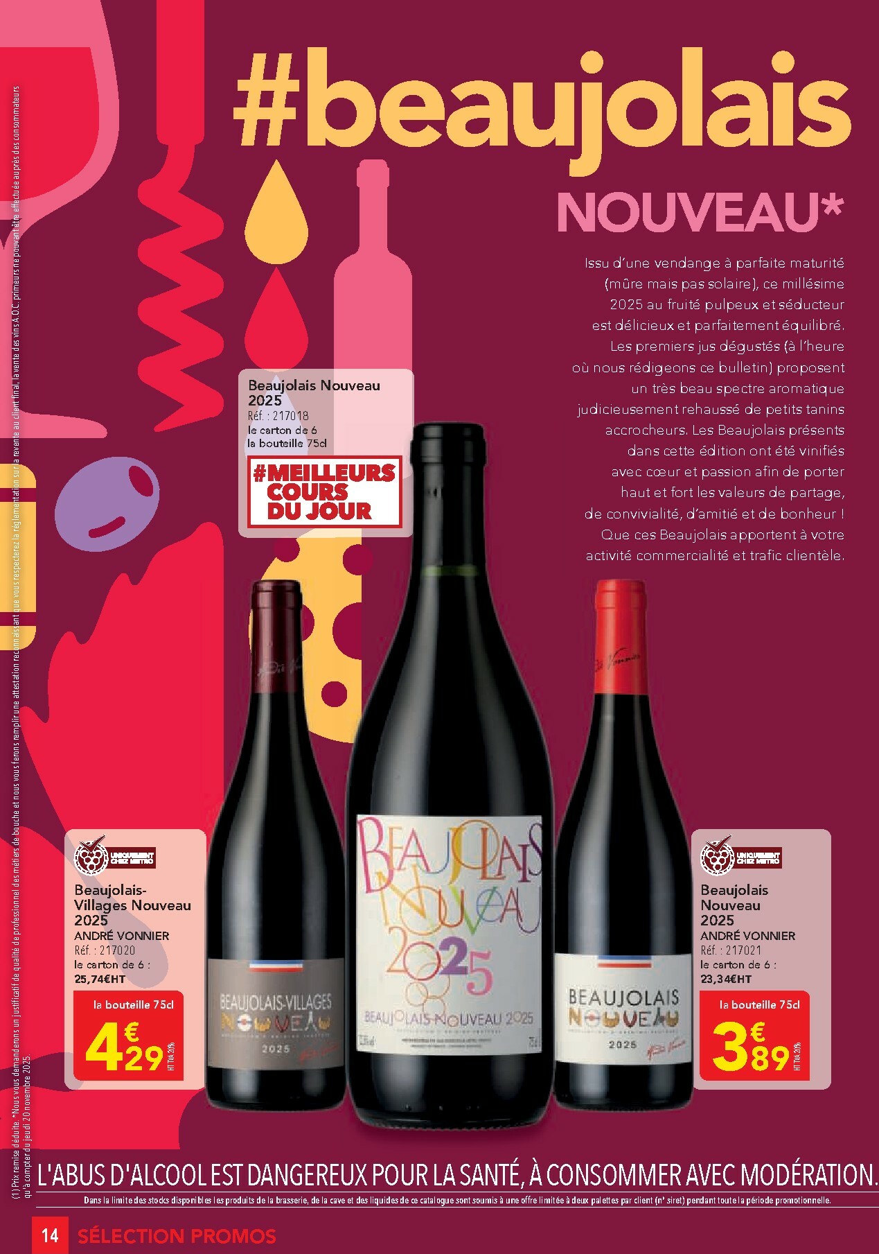 metro - Catalogue Metro - Sélection Promos Restauration valable du 30/10 au 26/11 - page: 14 metro - Catalogue Metro - Sélection Promos Restauration valable du 30/10 au 26/11 - page: 14