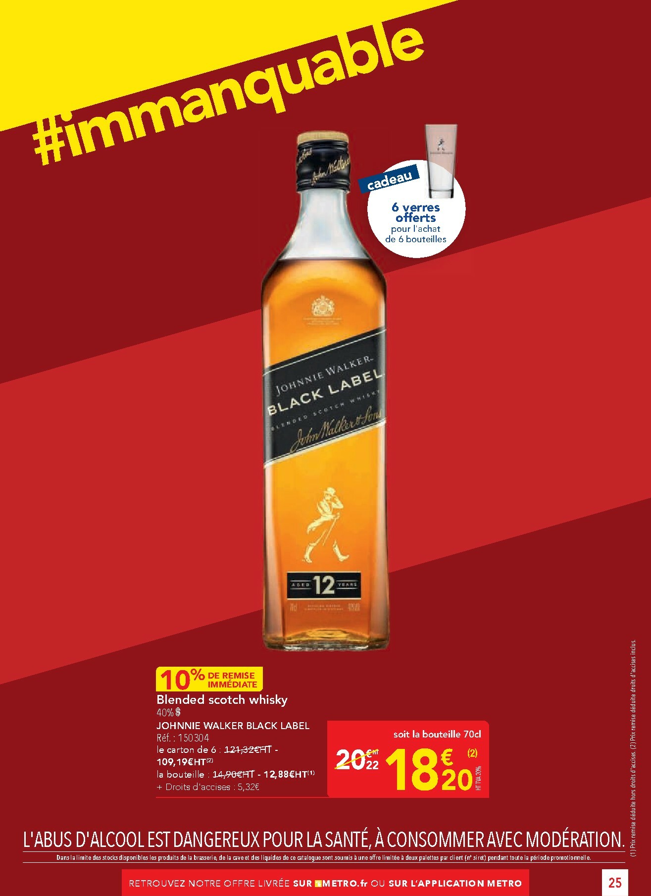 metro - Catalogue Metro - Sélection Promos Restauration valable du 30/10 au 26/11 - page: 25 metro - Catalogue Metro - Sélection Promos Restauration valable du 30/10 au 26/11 - page: 25