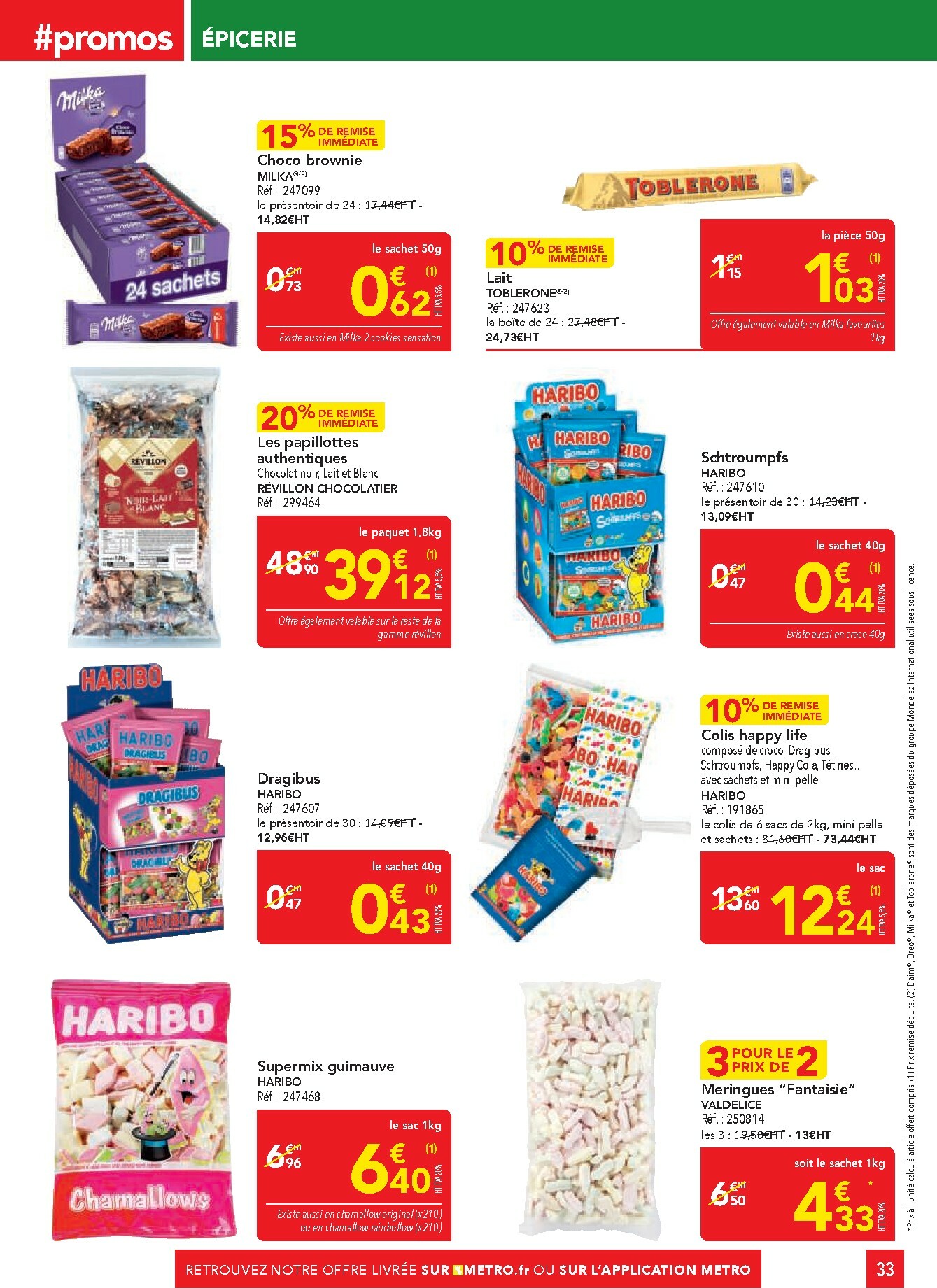metro - Catalogue Metro - Sélection Promos Restauration valable du 30/10 au 26/11 - page: 33 metro - Catalogue Metro - Sélection Promos Restauration valable du 30/10 au 26/11 - page: 33