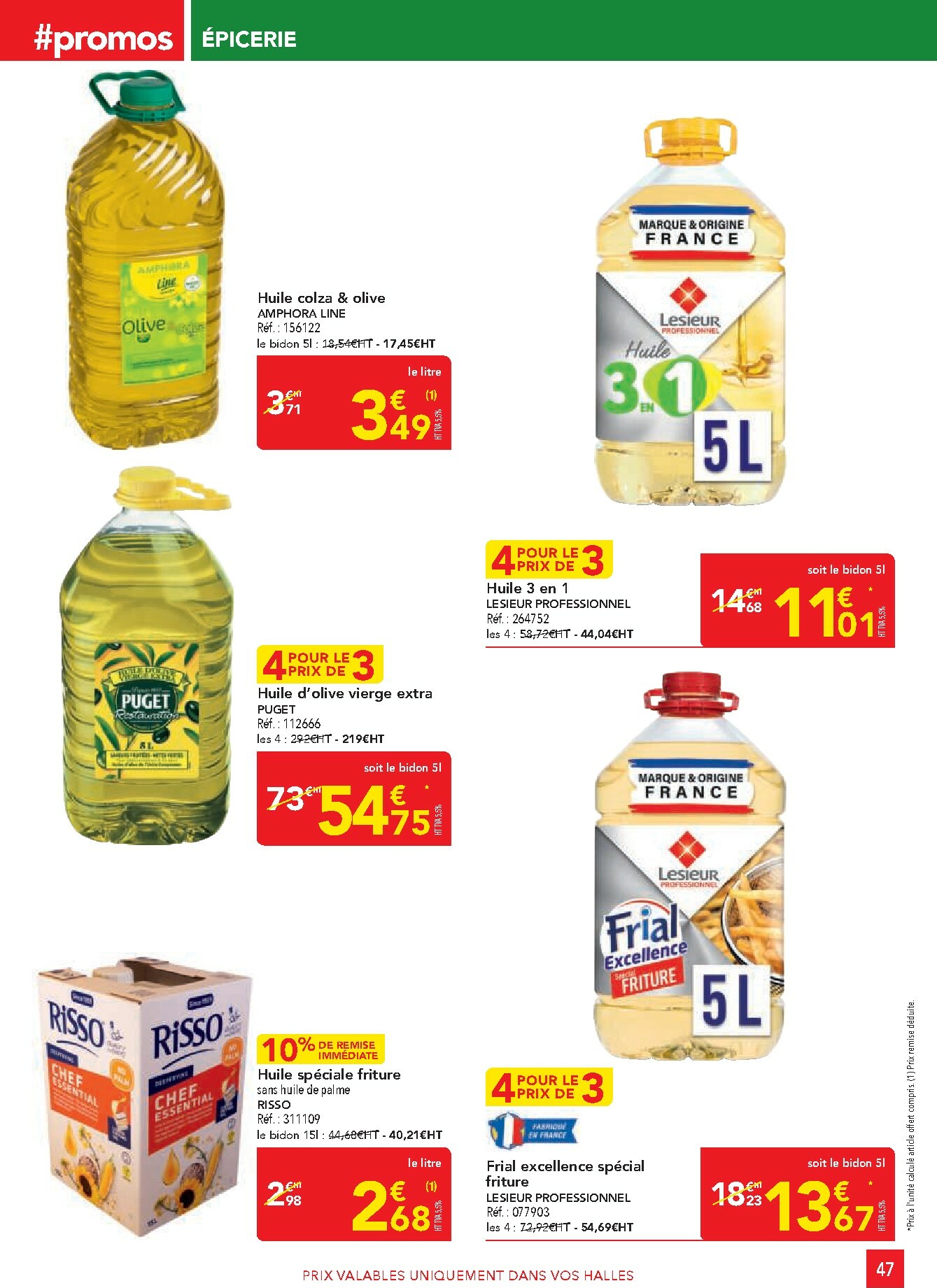 metro - Catalogue Metro - Sélection Promos Restauration valable du 30/10 au 26/11 - page: 47 metro - Catalogue Metro - Sélection Promos Restauration valable du 30/10 au 26/11 - page: 47