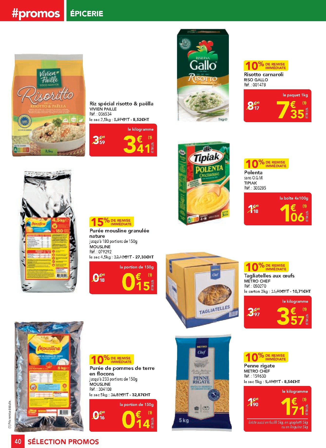 metro - Catalogue Metro - Sélection Promos Restauration valable du 30/10 au 26/11 - page: 40 metro - Catalogue Metro - Sélection Promos Restauration valable du 30/10 au 26/11 - page: 40