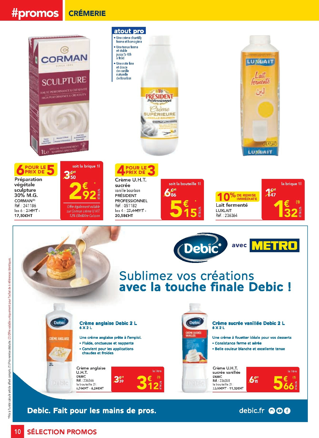 metro - Catalogue Metro - Sélection Promos Restauration valable du 30/10 au 26/11 - page: 10 metro - Catalogue Metro - Sélection Promos Restauration valable du 30/10 au 26/11 - page: 10