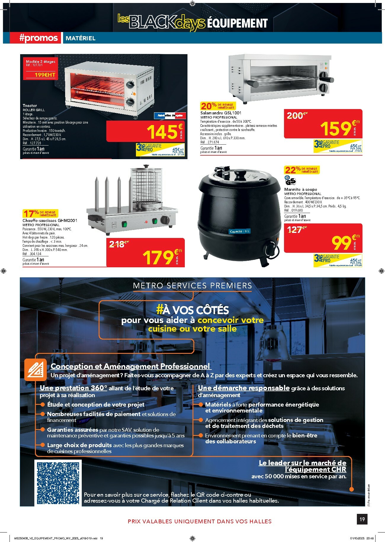metro - Catalogue Metro - Les Black Days Equipement valable du 30/10 au 29/11 - page: 17