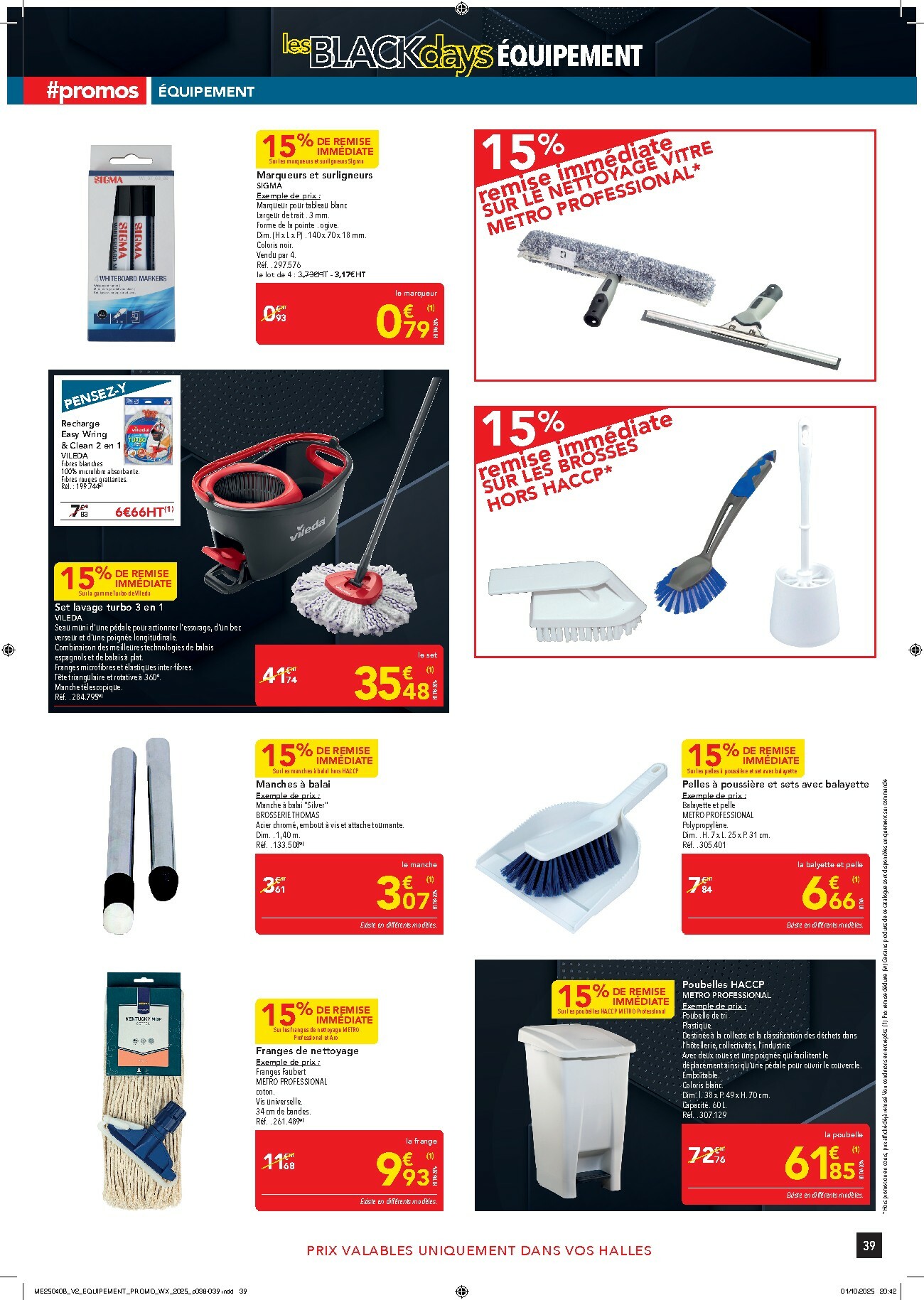 metro - Catalogue Metro - Les Black Days Equipement valable du 30/10 au 29/11 - page: 31