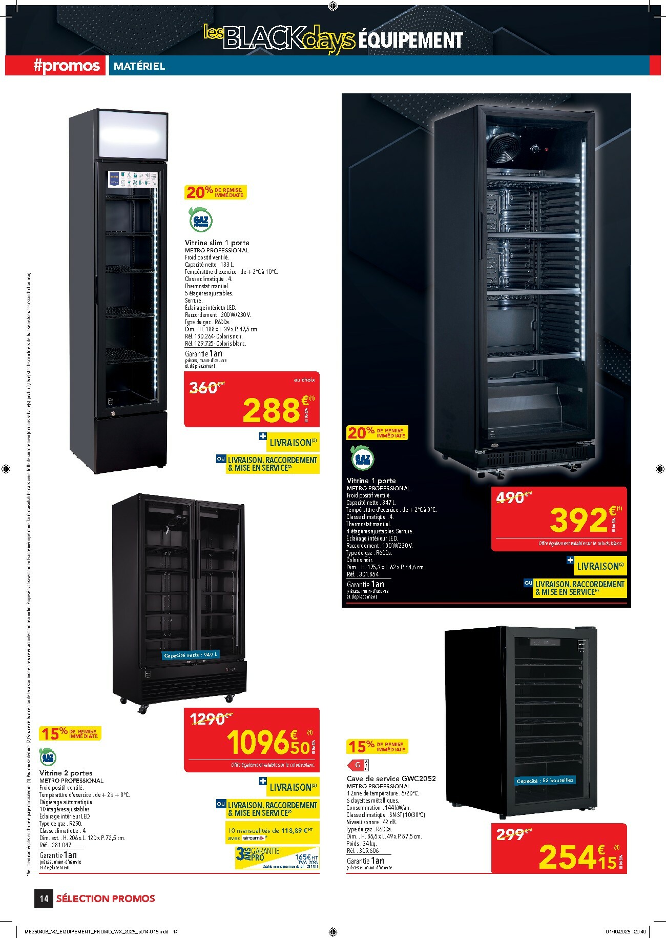metro - Catalogue Metro - Les Black Days Equipement valable du 30/10 au 29/11 - page: 12