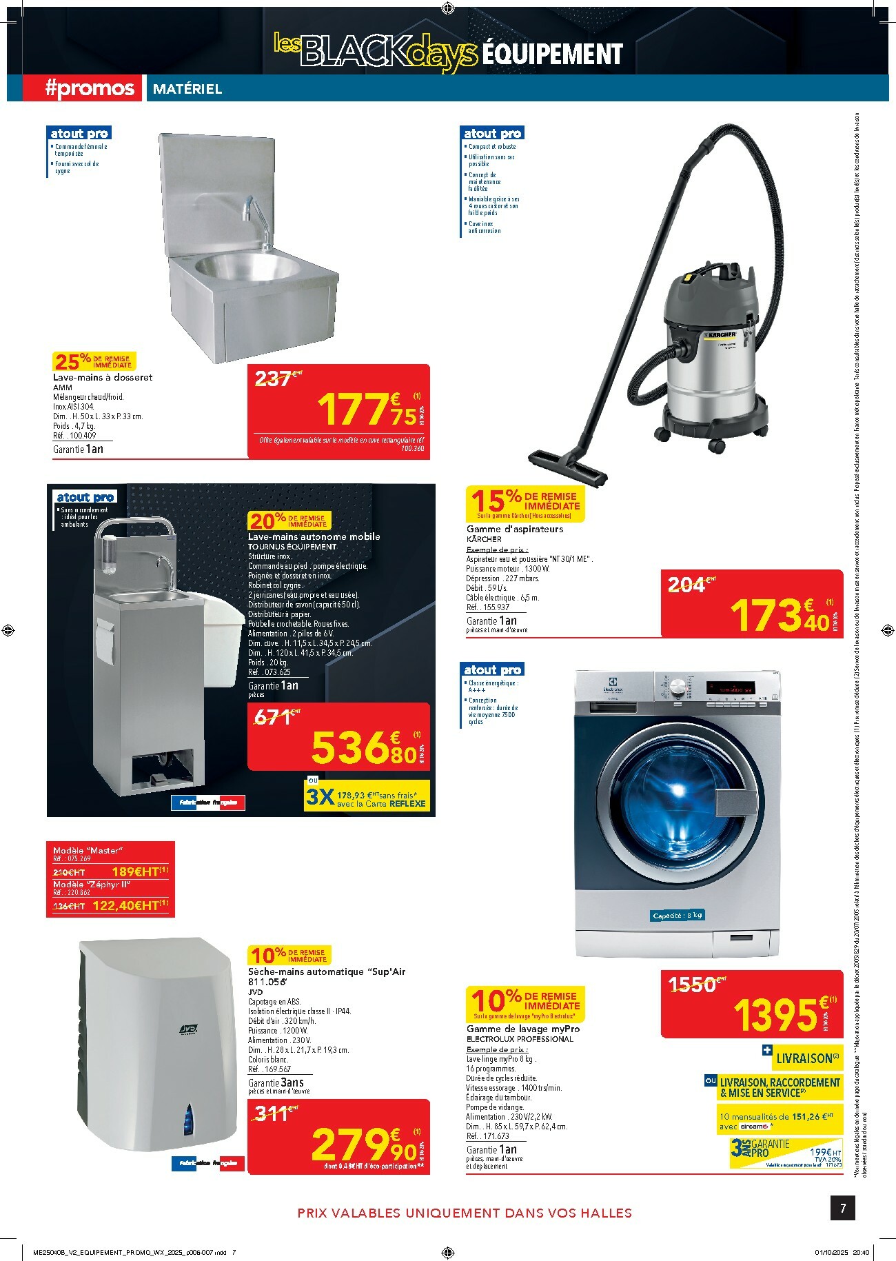 metro - Catalogue Metro - Les Black Days Equipement valable du 30/10 au 29/11 - page: 7