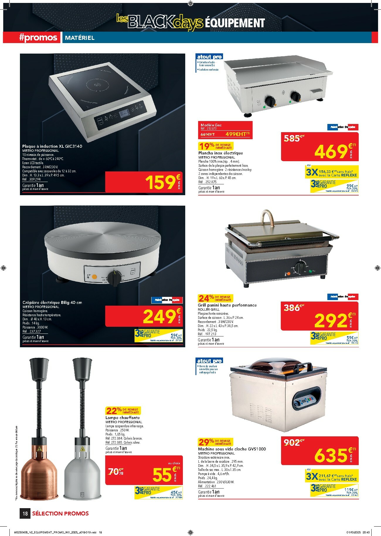 metro - Catalogue Metro - Les Black Days Equipement valable du 30/10 au 29/11 - page: 16