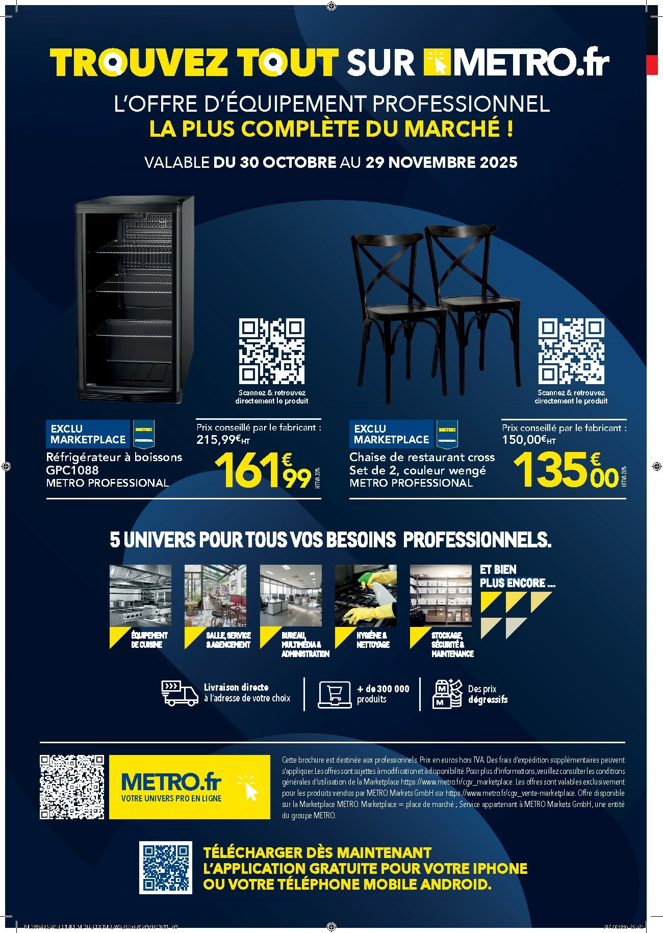 metro - Catalogue Metro - Les Black Days Equipement valable du 30/10 au 29/11 - page: 28