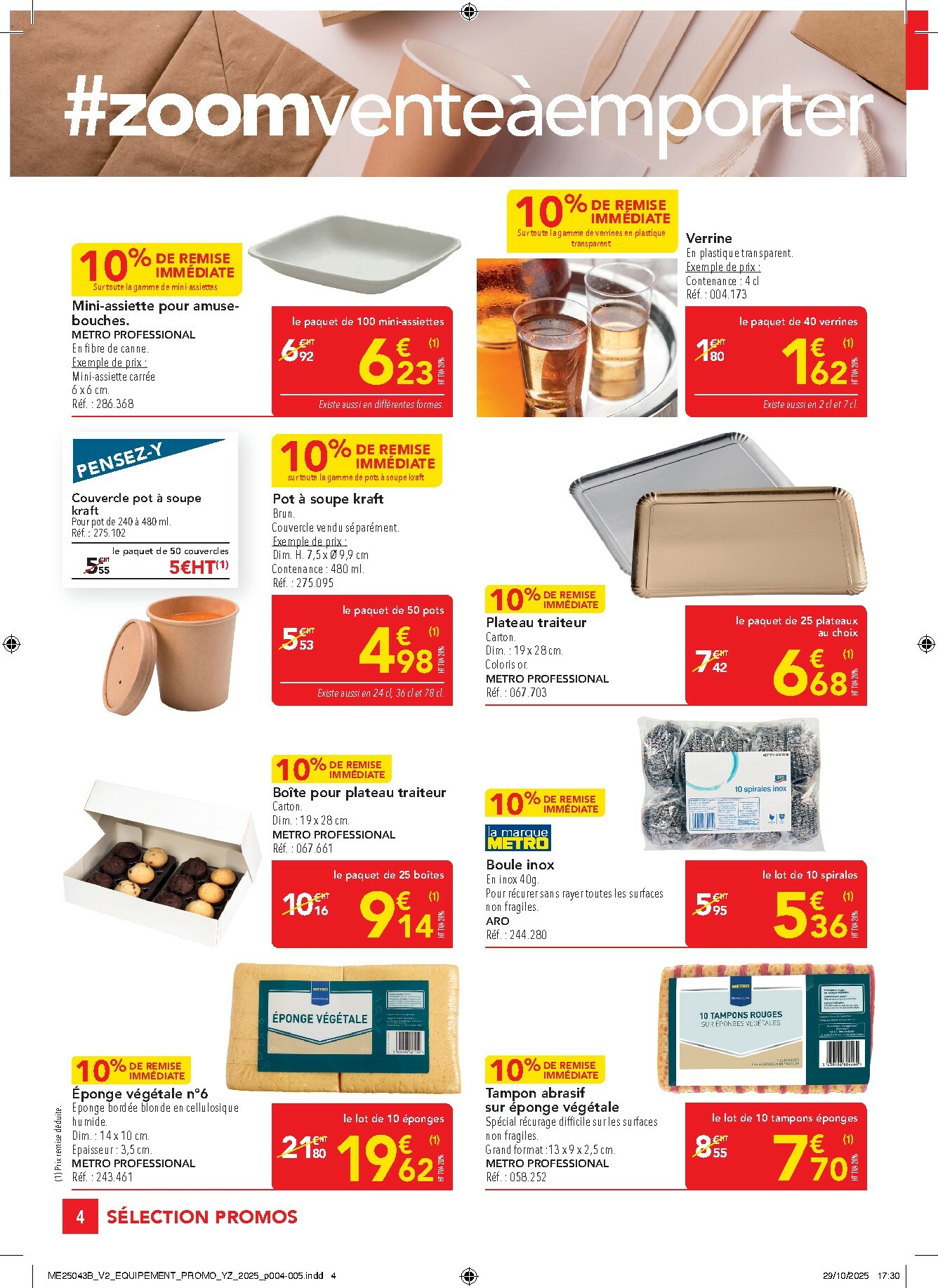 metro - Catalogue Metro - Sélection Promos Equipement valable du 27/11 au 31/12 - page: 4
