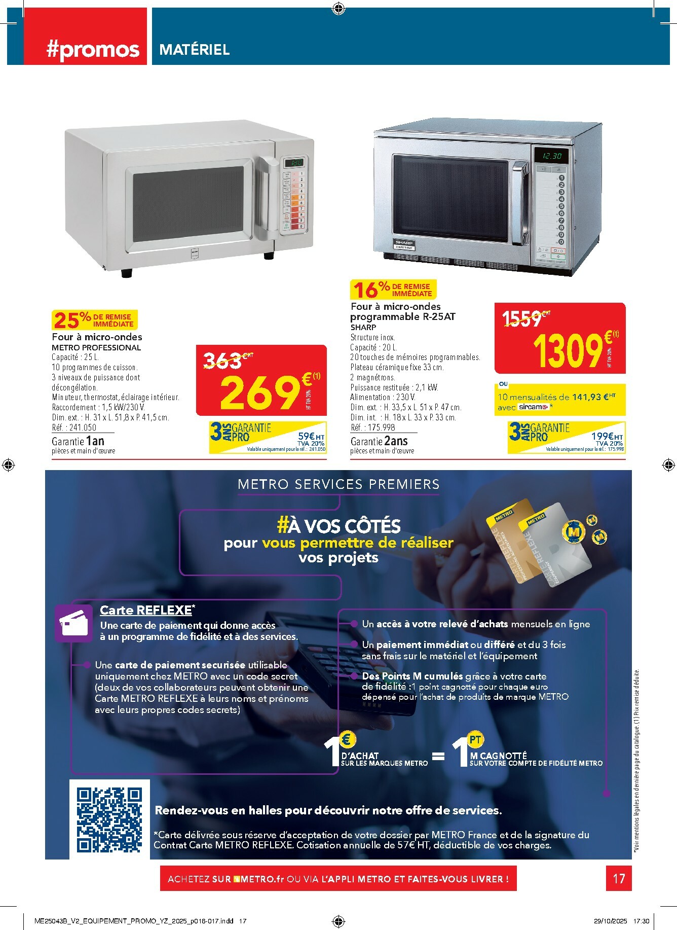 metro - Catalogue Metro - Sélection Promos Equipement valable du 27/11 au 31/12 - page: 17