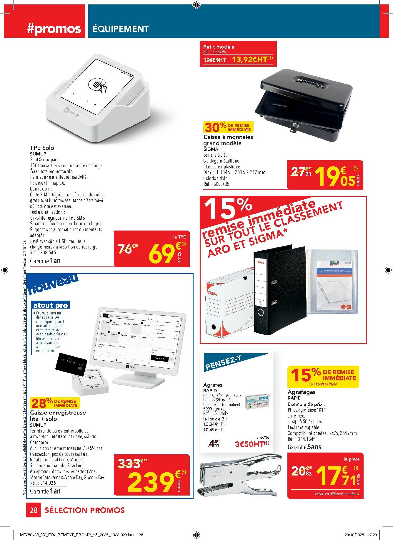 metro - Catalogue Metro - Sélection Promos Equipement valable du 27/11 au 31/12 - page: 28