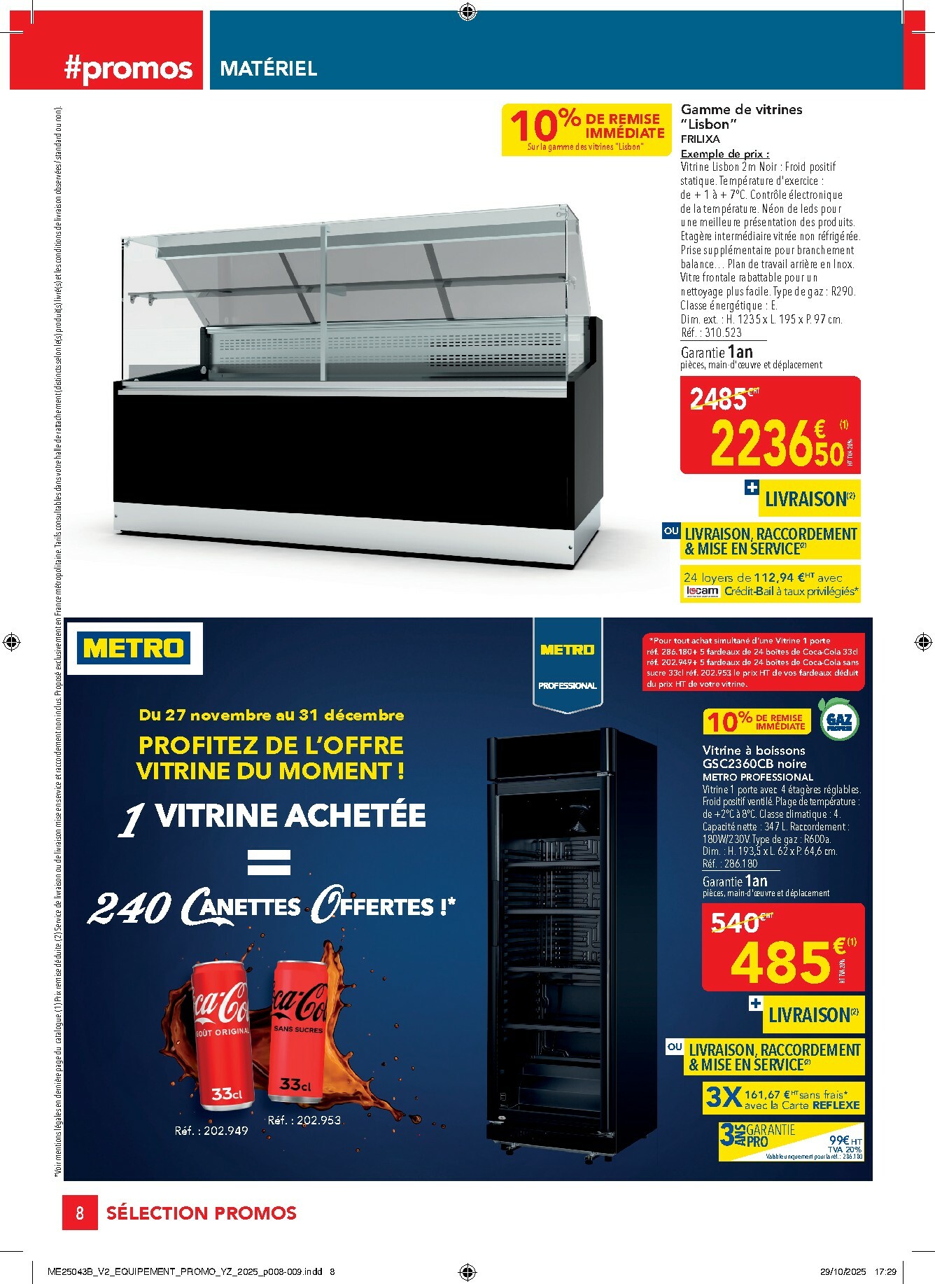 metro - Catalogue Metro - Sélection Promos Equipement valable du 27/11 au 31/12 - page: 8