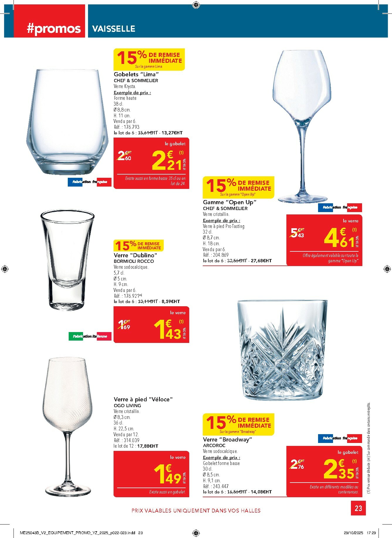 metro - Catalogue Metro - Sélection Promos Equipement valable du 27/11 au 31/12 - page: 23